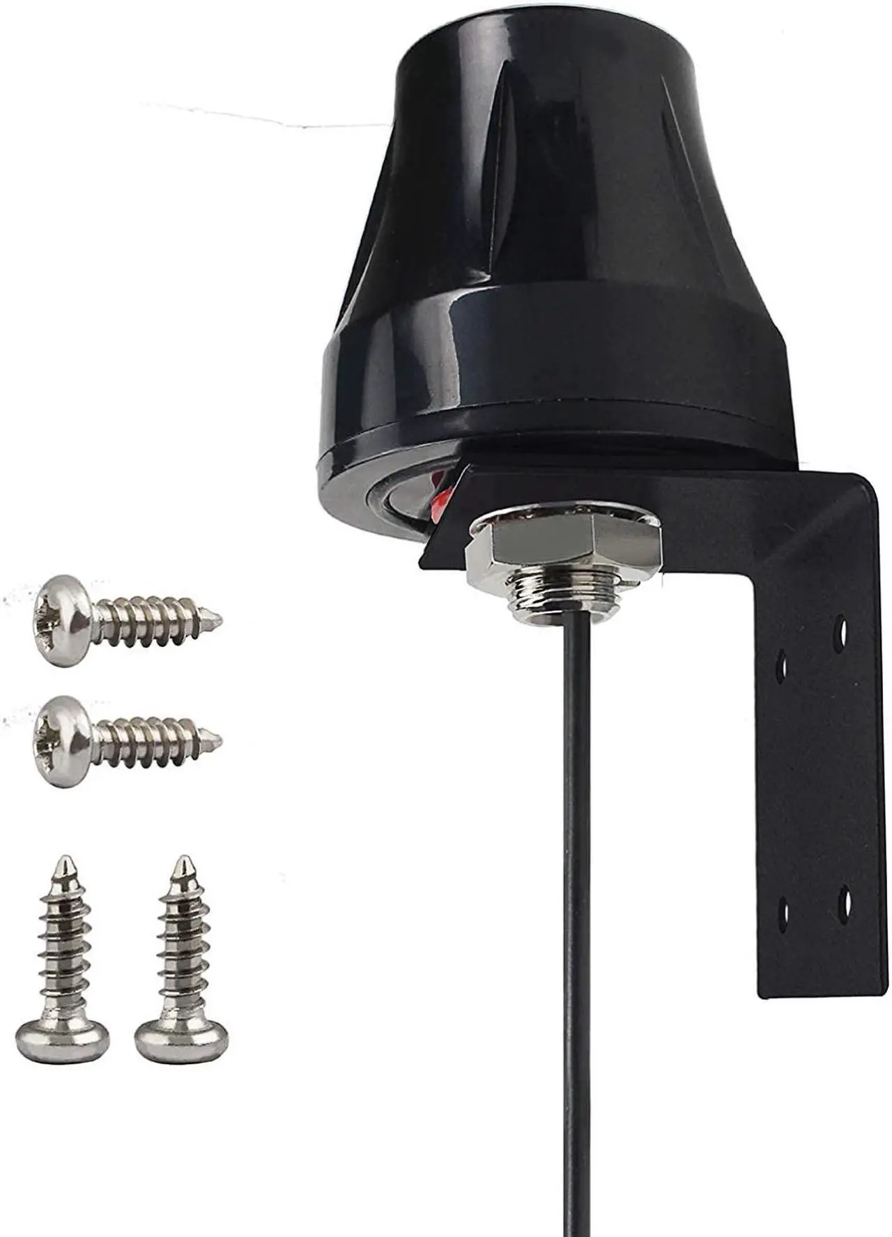 Alt view image 7 of 7 - Waterproof Dual Band WiFi 2.4GHz 5GHz 5.8GHz Mini Omni-Directional 5dBi Wall Mount Outdoor RP-SMA Male Antenna for WiFi Router Hotspot Wireless Network Card Security IP Camera