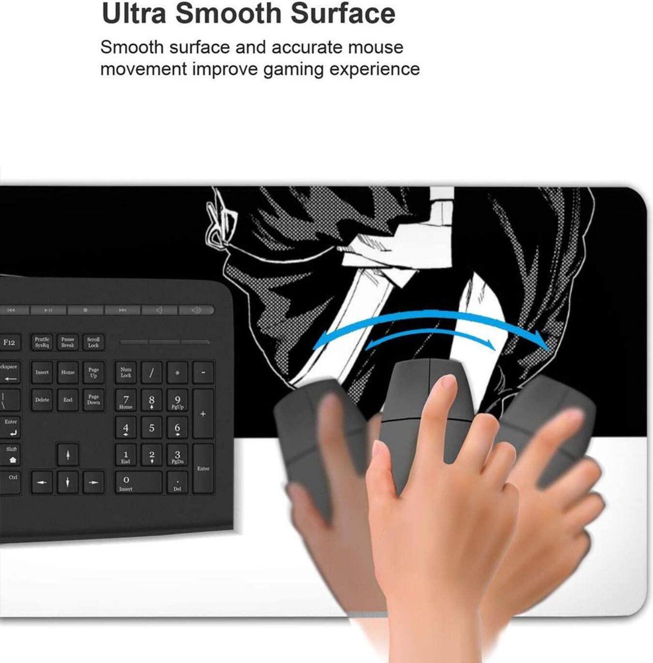 Alt view image 5 of 5 - Jujutsu Kaisen Mouse pad15.7  35.4 Inch Non-Slip Mouse Mat Personalized Desk Pad Stylish Desk Mat for Office Computer Professional Esports 15.7  35.4 Inch