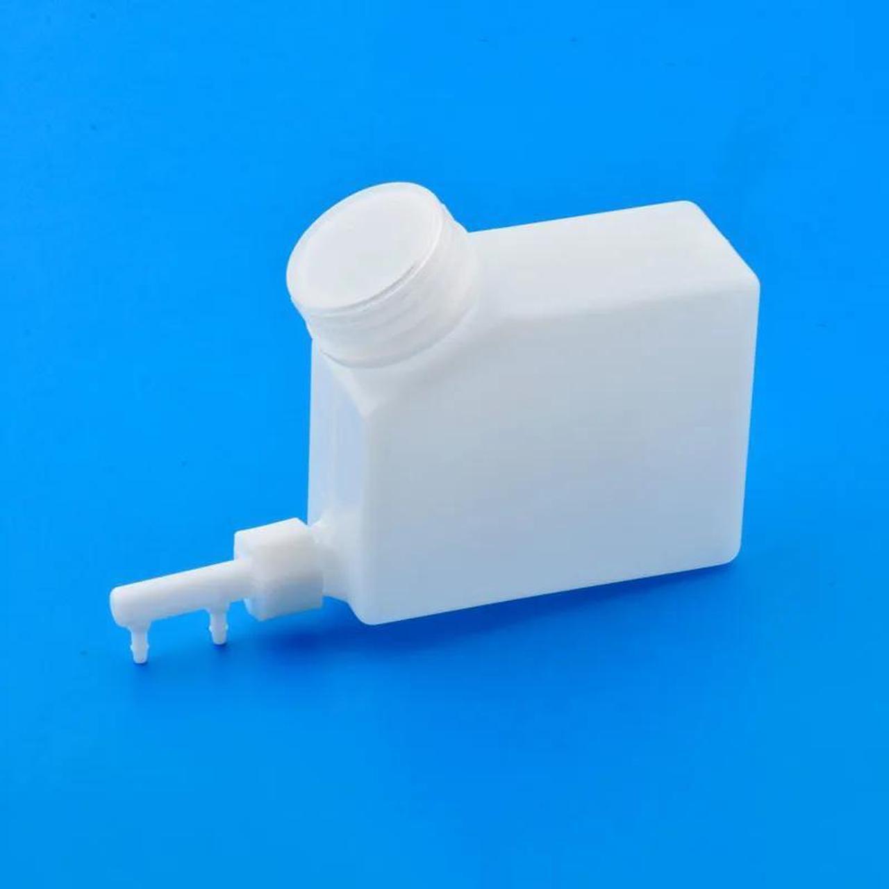 Main image of 1PC JACA 250ml single double ink outlet doubel Empty Tank Eco Solvent ink formimaki-Roland UV Printer ink tank(5)
