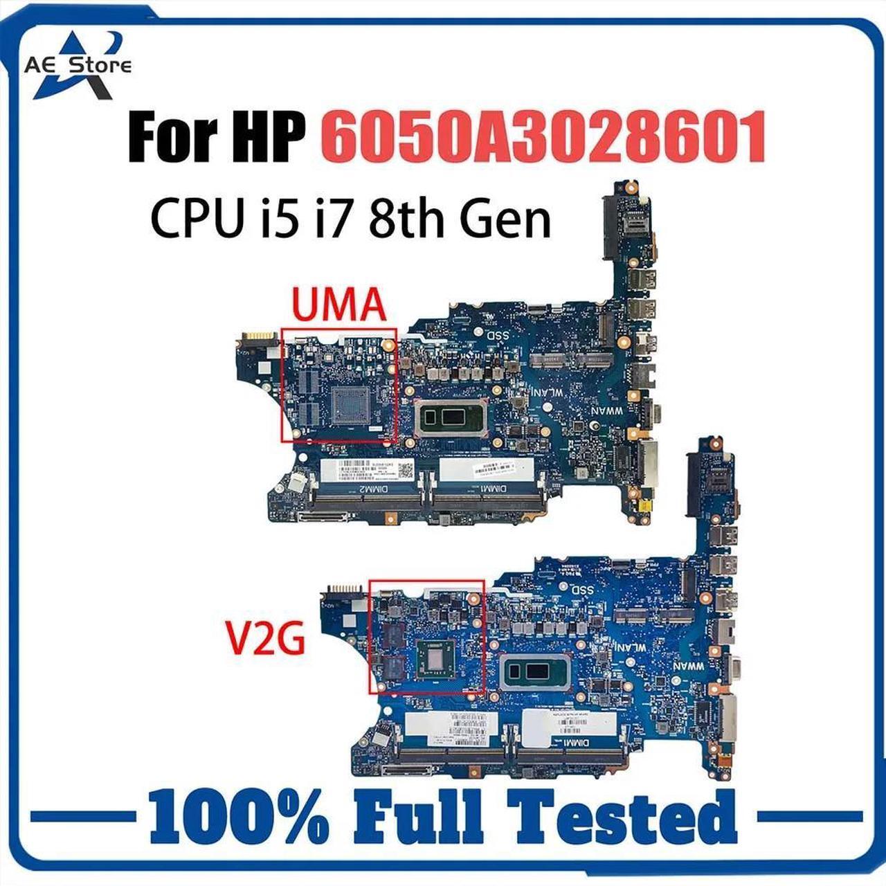 Main image of Model7(DIS V2G I5-8365U)
For  640 G5 Laptop Motherboard 6050A3028601 L58706-001 L58708-601 L58710-601 L58709-601 i5 i7 8th Gen Mainboard Probook 640-G5