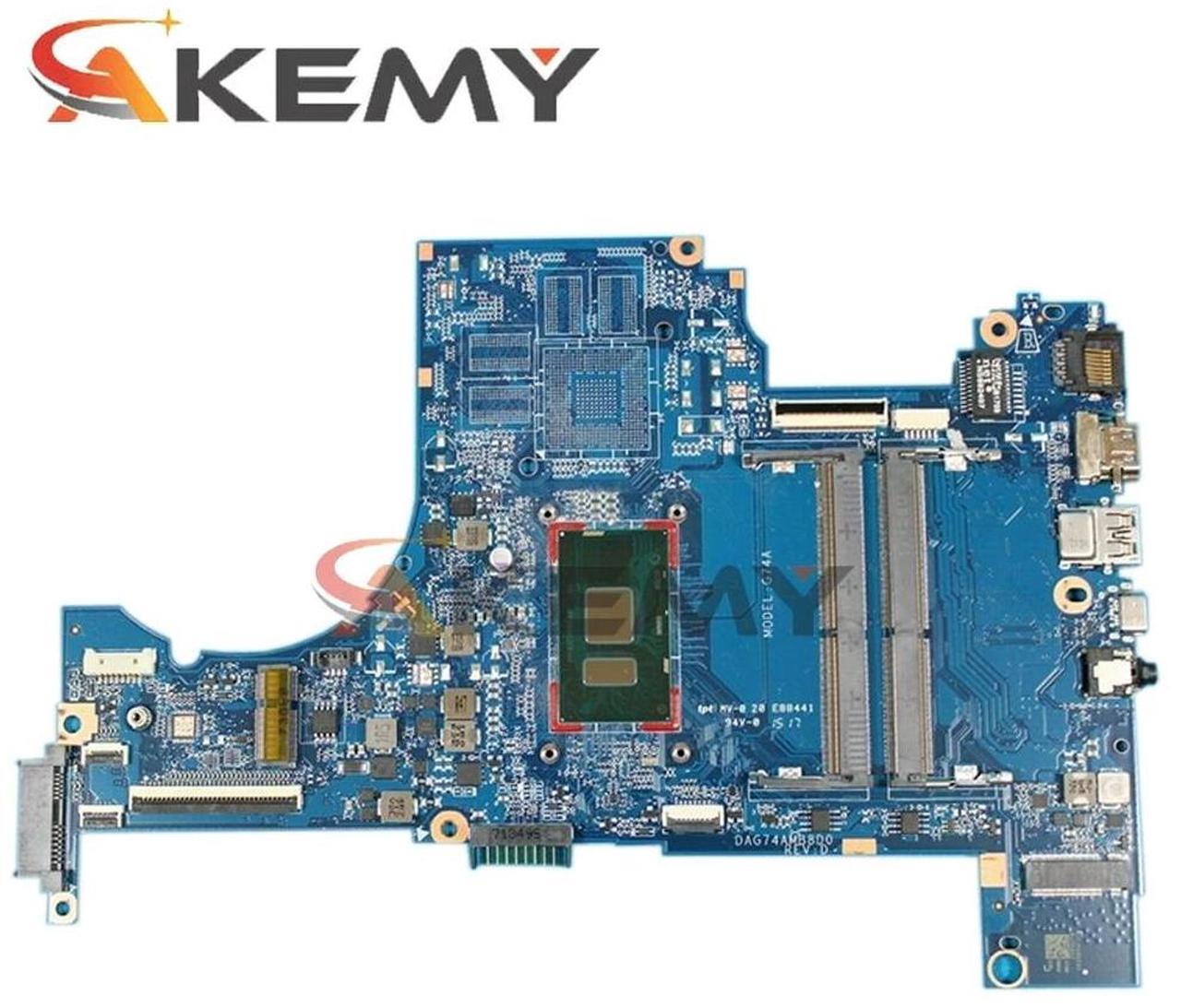 Alt view image 2 of 5 - Model2(DIS i5-7200 4G)
For  PAVILION 15-CC 15T-CC 15-CC050WM Motherboard 926275-601 G74A DAG74AMB8D0 with i5-7200U I5-8250U ed