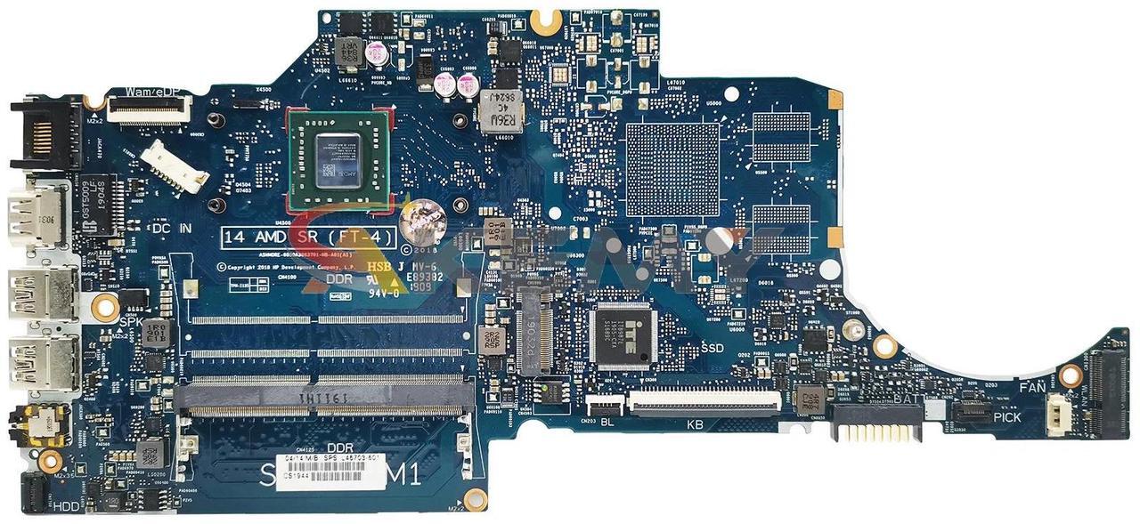 Alt view image 4 of 6 - Model4(DIS 9-9425)
For  14-DK 14S-DK 245-G8 Laptop Motherboard L46705-601 6050A3063701 AM9425 A4 A