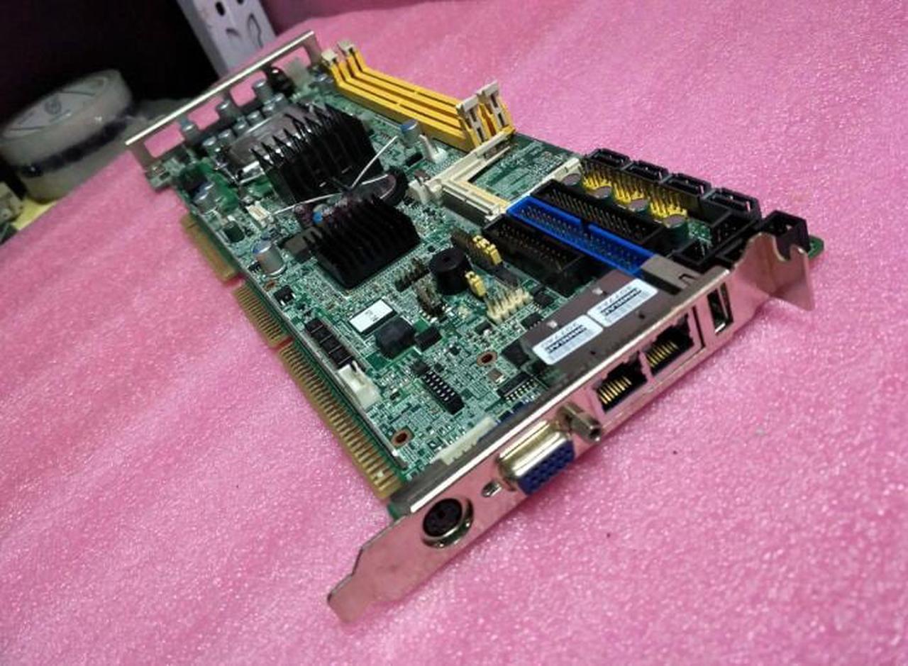 100%OK IPC Board PCA-6010 Rev.A1 PCA-6010G2 Full-size CPU Card ISA Industrial Embedded Mainboard PICMG1.0 With CPU RAM 2*LAN