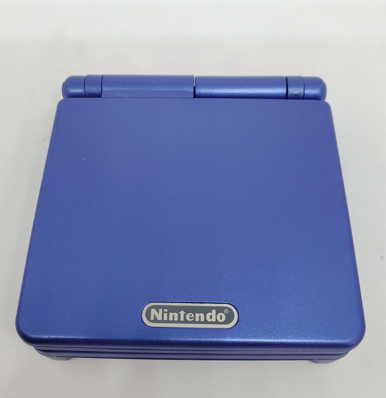 Alt view image 3 of 4 - Nintendo Gameboy Advance SP - Cobalt Blue