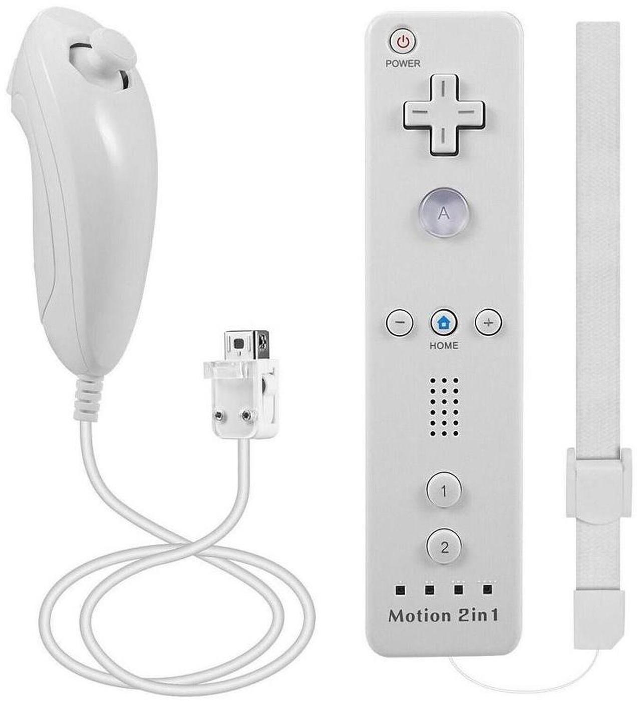 Alt view image 4 of 4 - Nintendo Wii Console Bundle Classic White | Includes Original Wii Console, Remote Controller, Nunchuk & Essential Cables Family Fun Gaming System