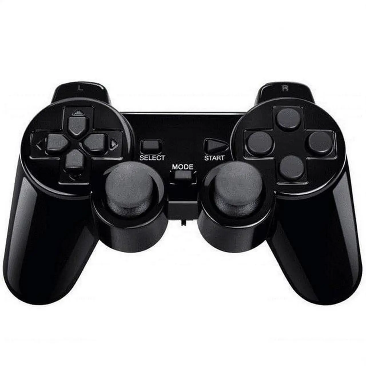 Alt view image 6 of 6 - RetroFam Wireless PS2 Controller 2-Pack for PlayStation 2 Console, Black - Consumer Electronics