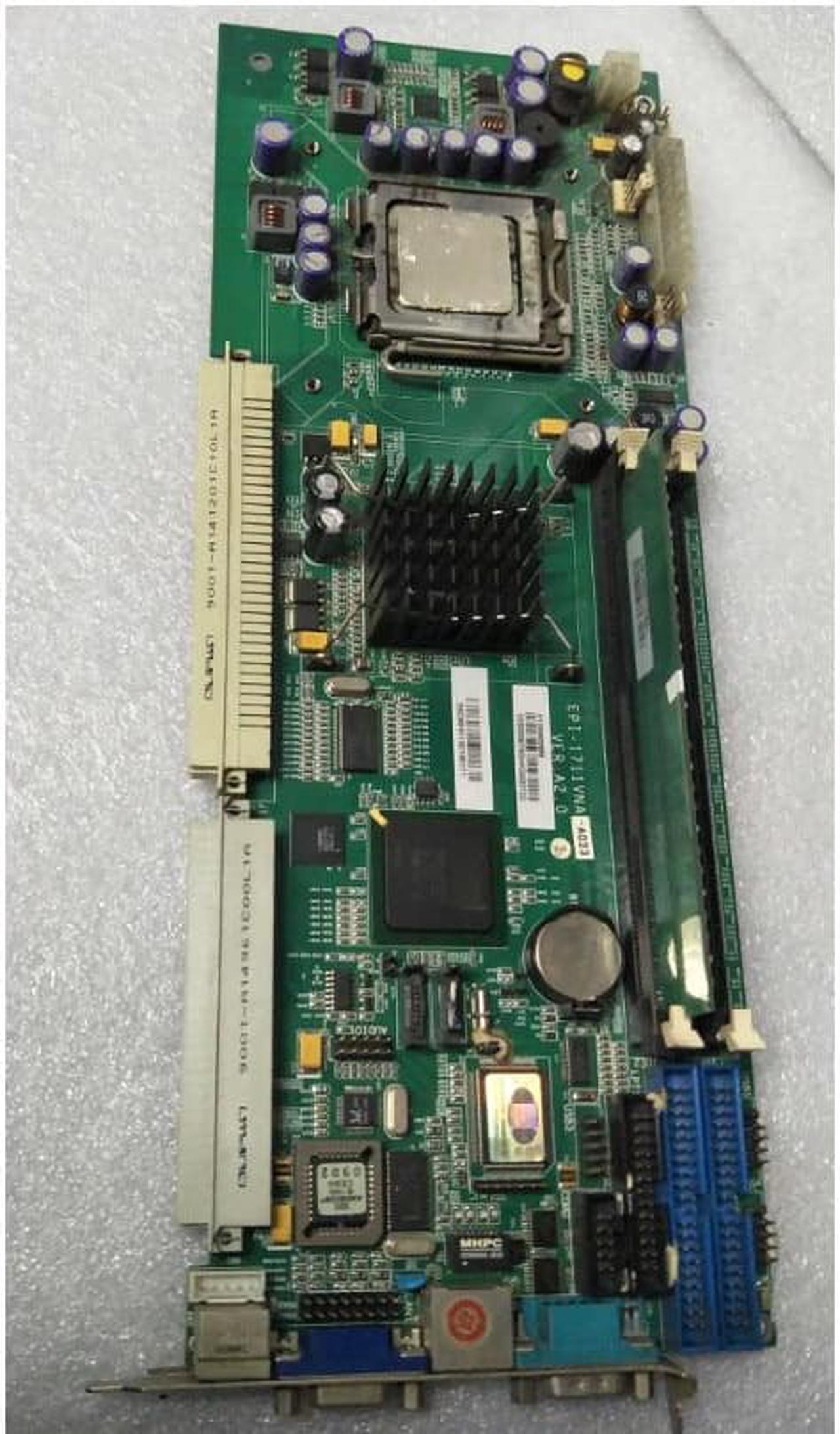 EPI-1711VNA 100% OK IPC Board Full-size CPU Card ISA PCI Industrial Embedded Mainboard CPCI  With CPU RAM No Fan