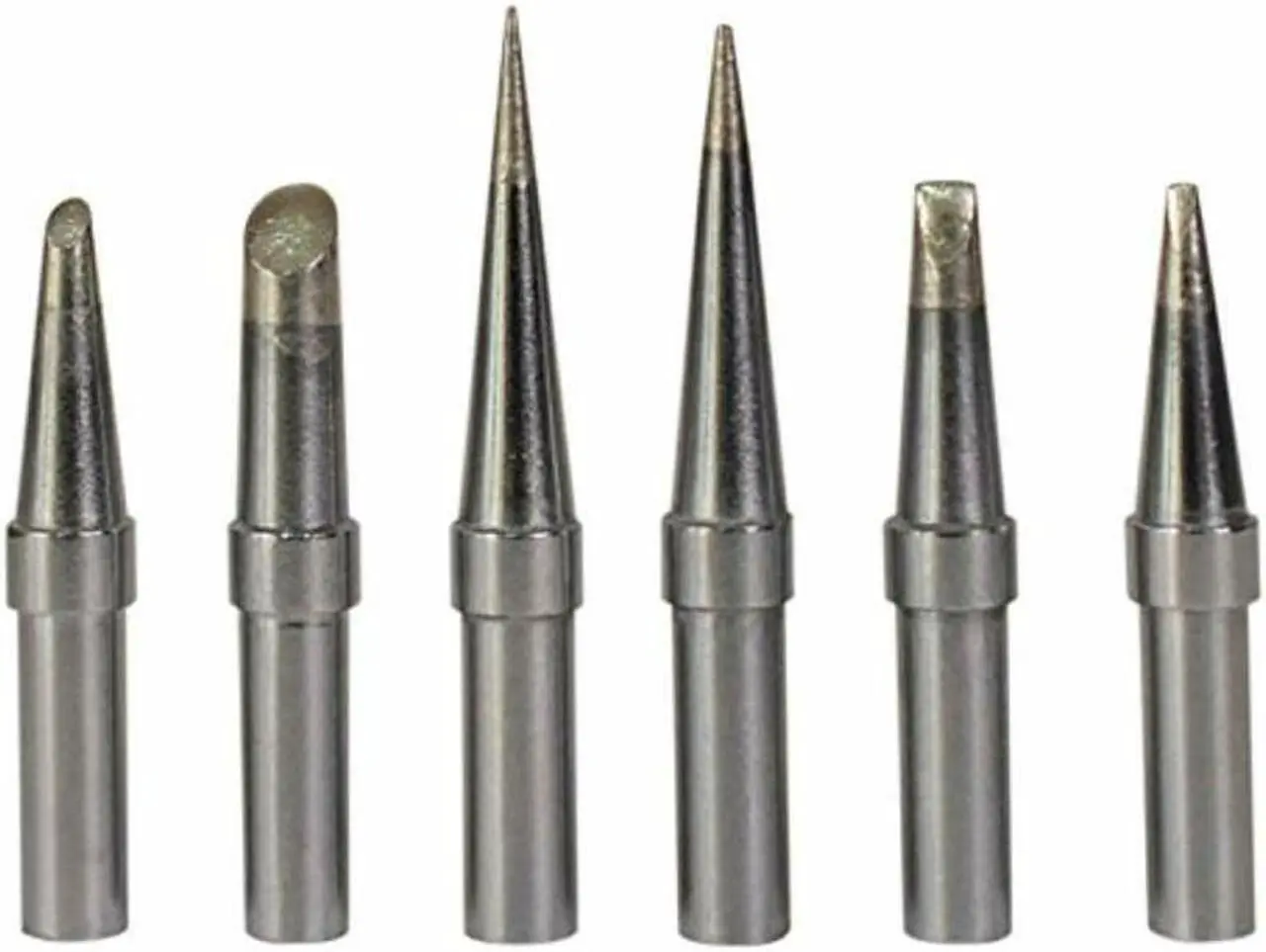 Alt view image 2 of 3 - 6Pcs ET Lead Free Soldering Iron Tips Replacement For Weller WE1010NA  WESD51 WES5051 Soldering Repair Station