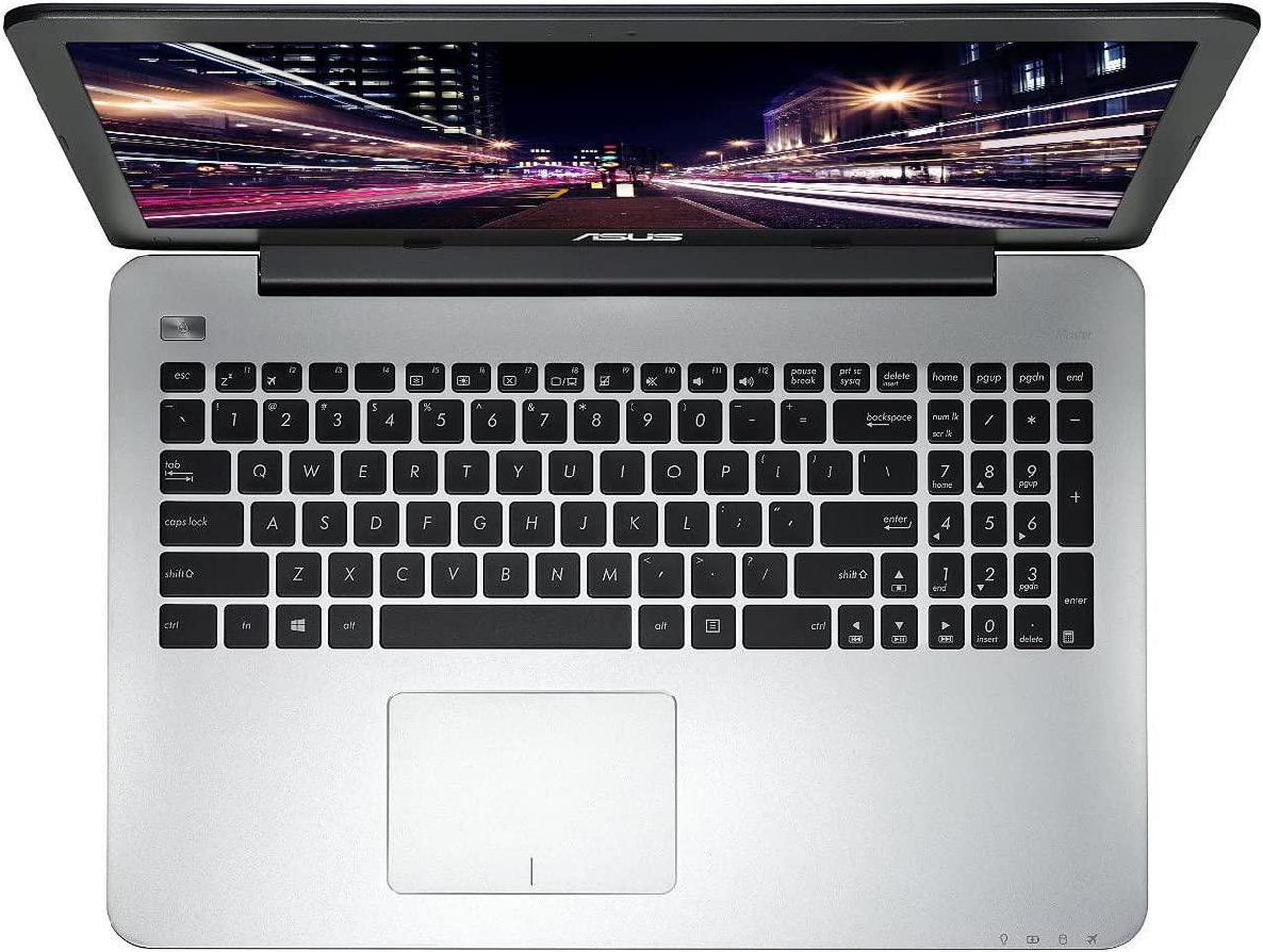 Alt view image 3 of 5 - ASUS F555L 15.6" Notebook Intel Core i3-5010U 4GB RAM 500GB HDD DVD-RW Win 10