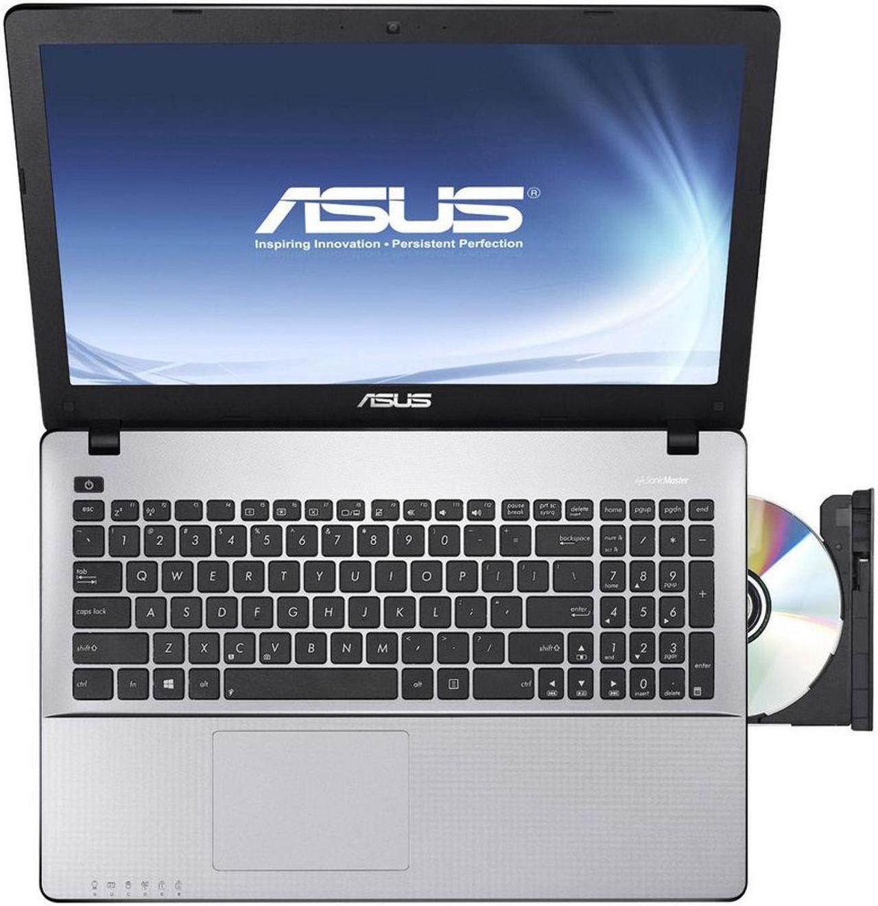 Alt view image 2 of 5 - Asus X550J 15.6" Notebook, Intel Quad-Core i7-4720HQ 2.60GHz, 8GB DDR3L , 512GB SSD, NVIDIA GeForce GTX 950M 2GB, DVD±R/RW, Webcam, WiFi, Bluetooth, 1920 x 1080 FHD Display, Windows 10
