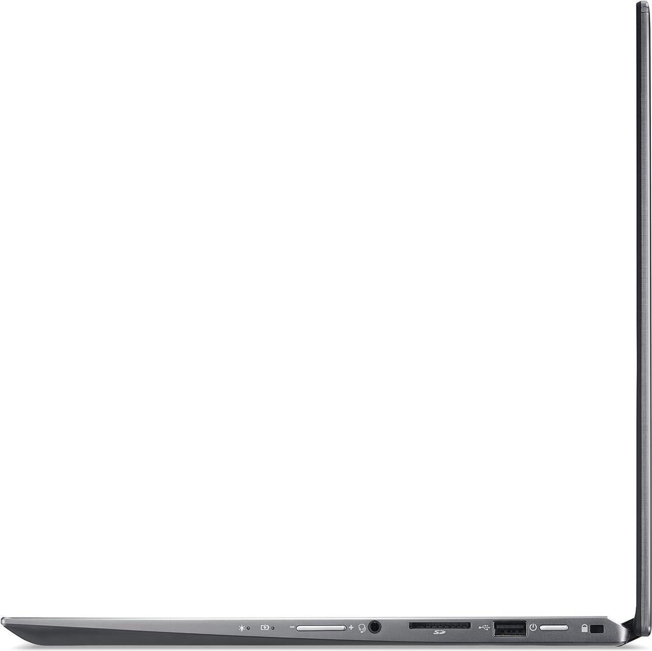Alt view image 6 of 7 - Acer America 2-in-1 Laptop Intel Core i5-8250U 8GB Memory 256 GB SSD Intel UHD Graphics 620 13.3" Touchscreen Windows 10 Home SP513-52N-58WW
