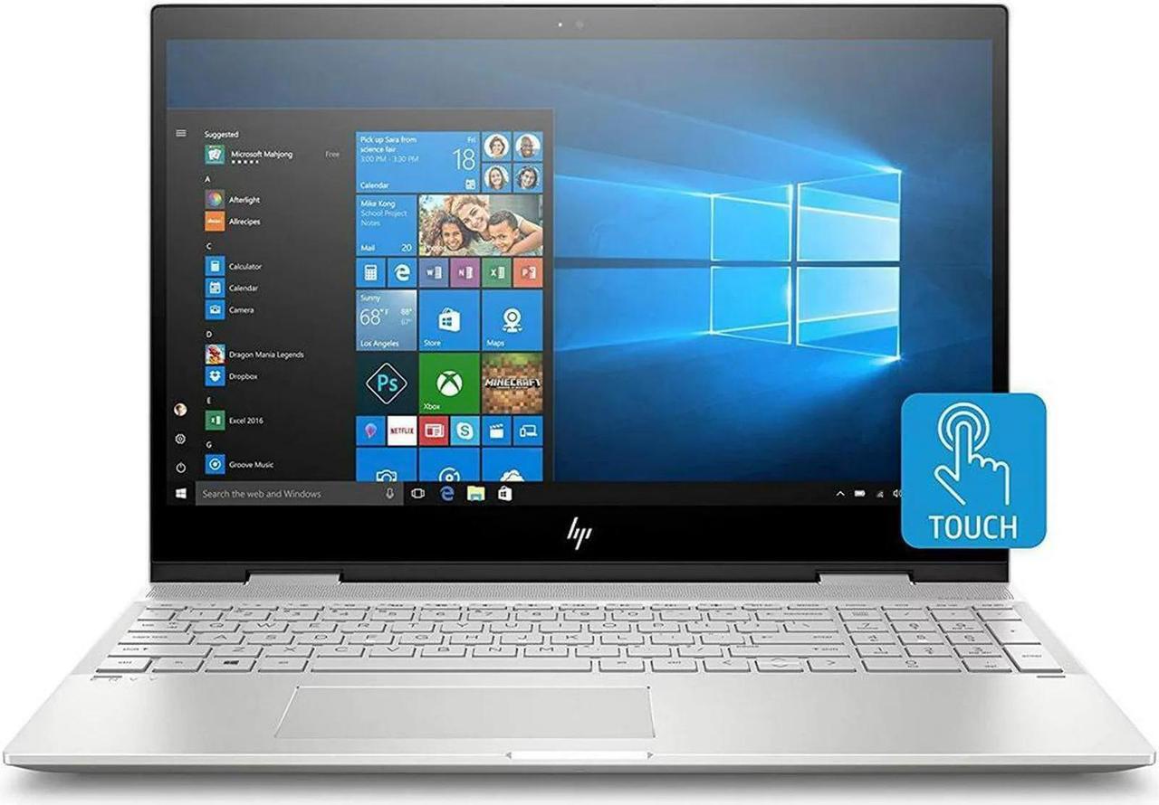 Alt view image 6 of 6 - HP Envy x360 Convertible 15m-cn0012dx 15.6'' Touchscreen Laptop 8th Gen Intel Core i7-8550U 1.80GHz 12GB RAM 512GB SSD Intel UHD Graphics 620 Windows 11 Home