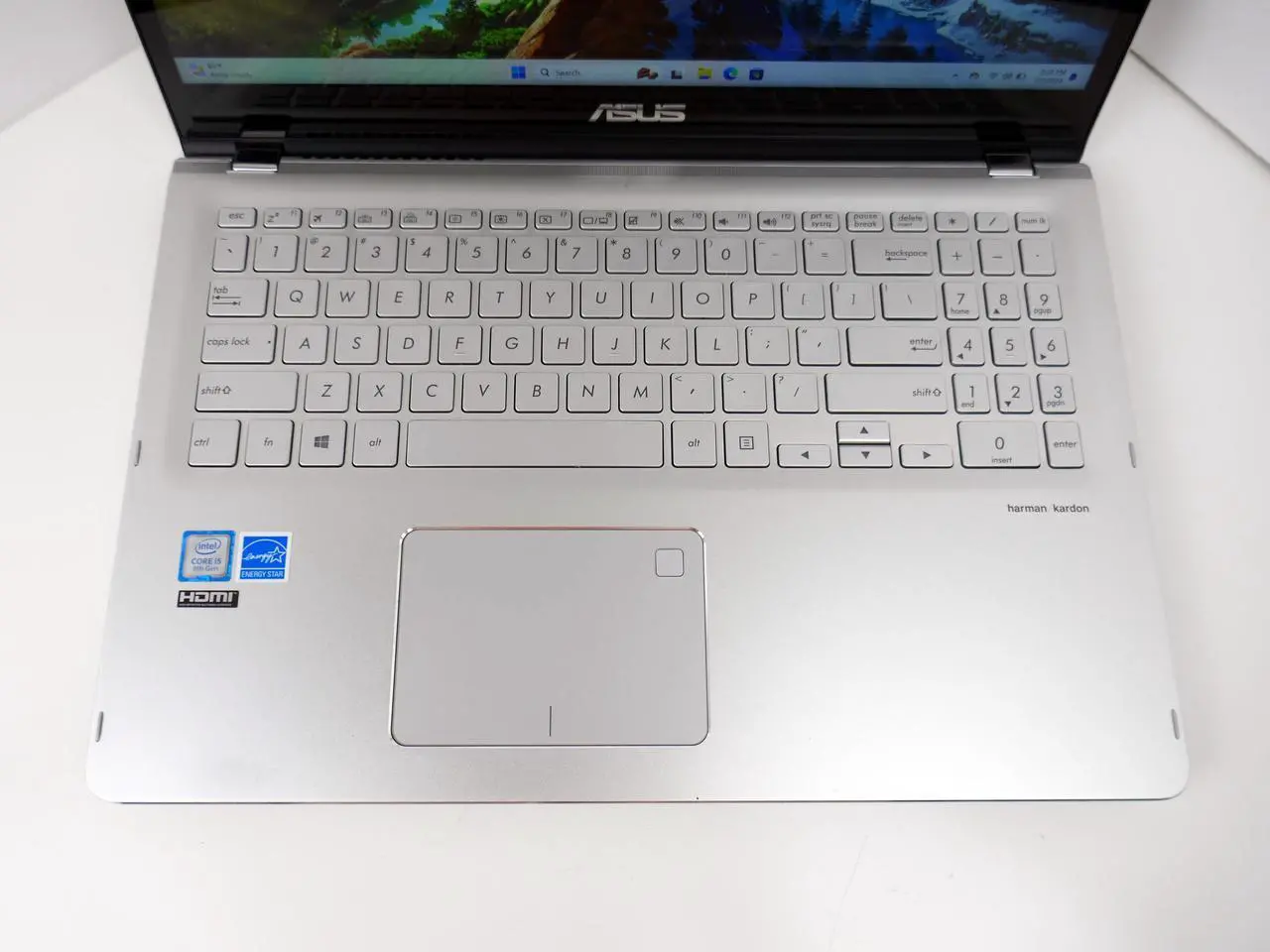 Alt view image 2 of 6 - Asus Q505U 15.6" 2-in-1 Full HD (1920x1080) Touch Laptop Intel Core i5-8250U 2.3GHz 12GB DDR4 512GB SSD Windows 11