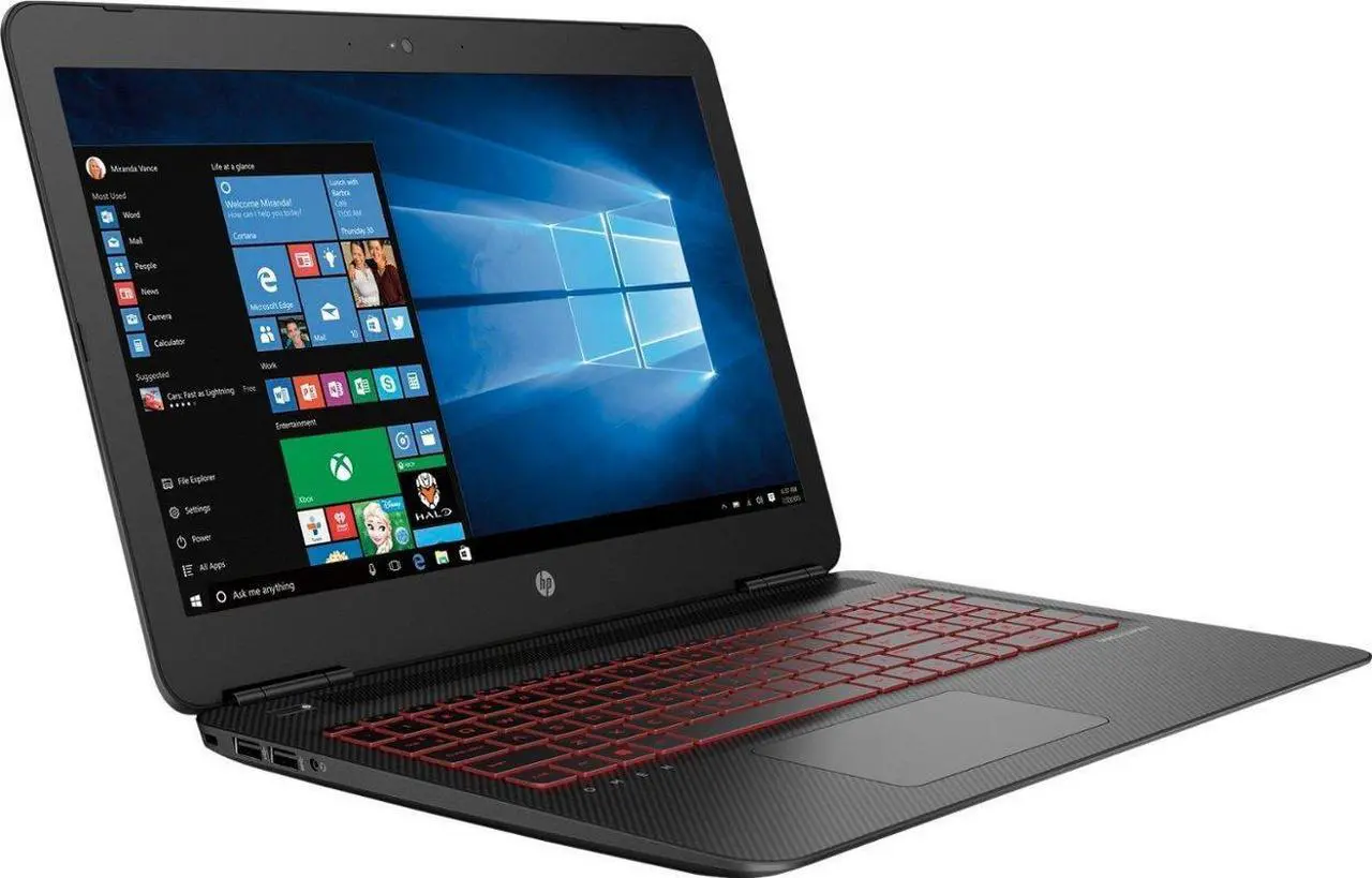 Alt view image 3 of 5 - HP Omen 15-ax033dx 15.6" Full HD (1920x1080) i7-6700HQ 16GB DDR4 RAM 128GB SSD + 1TB HDD NVIDIA GeForce GTX 960M Windows 11