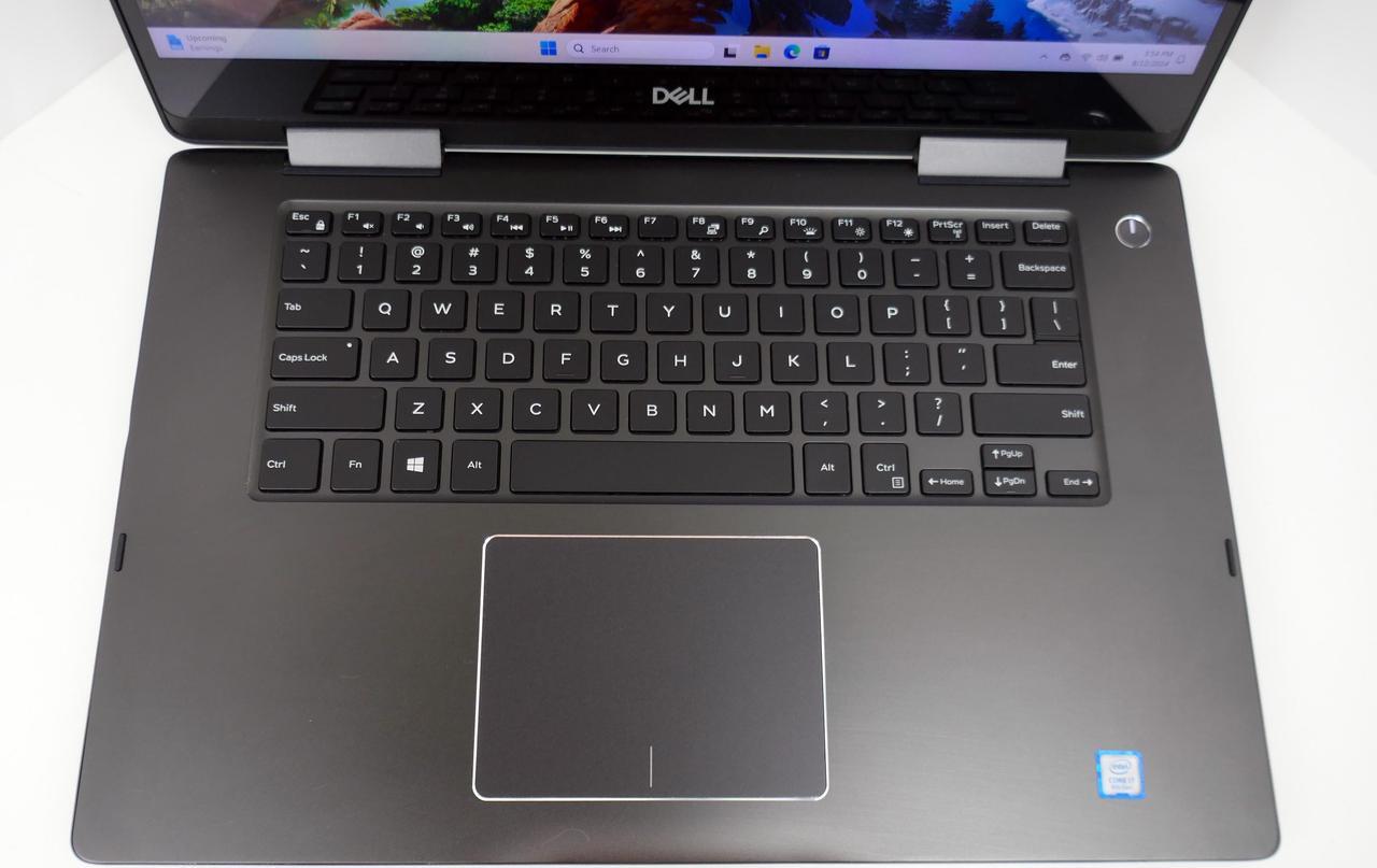 Alt view image 2 of 6 - Dell Inspiron 7573 2-in-1, 15.6" 4K UHD Touch Display, Intel Core i7-8550U Upto 4.0GHz, 16GB RAM, 512GB NVMe SSD, NVIDIA GeForce MX130, MiniDP, HDMI, Card Reader, Wi-Fi, Bluetooth, Windows 11 Home