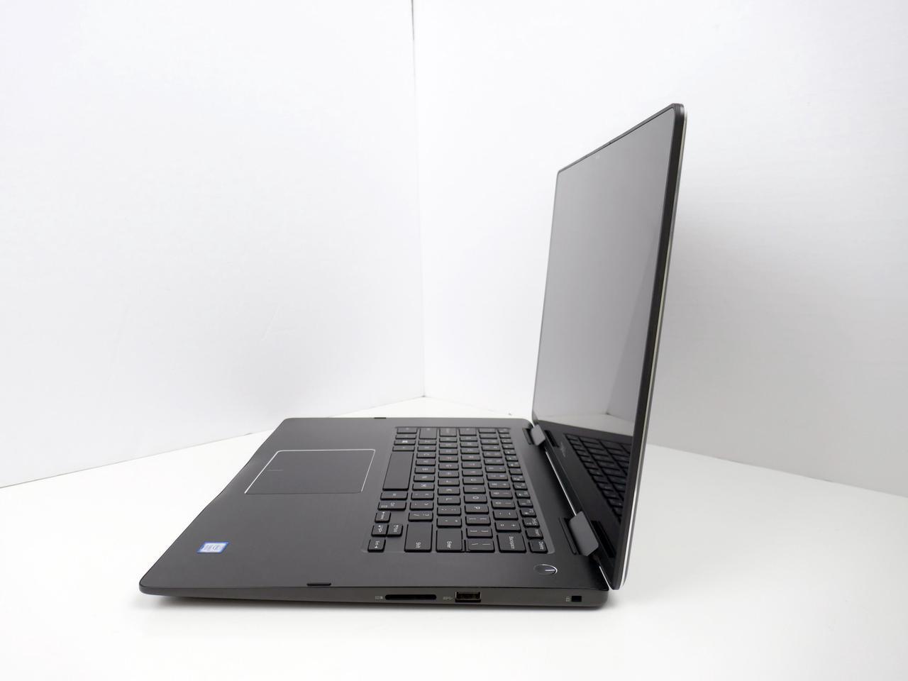 Alt view image 3 of 6 - Dell Inspiron 7573 2-in-1, 15.6" 4K UHD Touch Display, Intel Core i7-8550U Upto 4.0GHz, 16GB RAM, 512GB NVMe SSD, NVIDIA GeForce MX130, MiniDP, HDMI, Card Reader, Wi-Fi, Bluetooth, Windows 11 Home