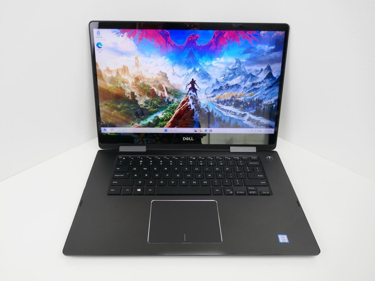 Main image of Dell Inspiron 7573 2-in-1, 15.6" 4K UHD Touch Display, Intel Core i7-8550U Upto 4.0GHz, 16GB RAM, 512GB NVMe SSD, NVIDIA GeForce MX130, MiniDP, HDMI, Card Reader, Wi-Fi, Bluetooth, Windows 11 Home