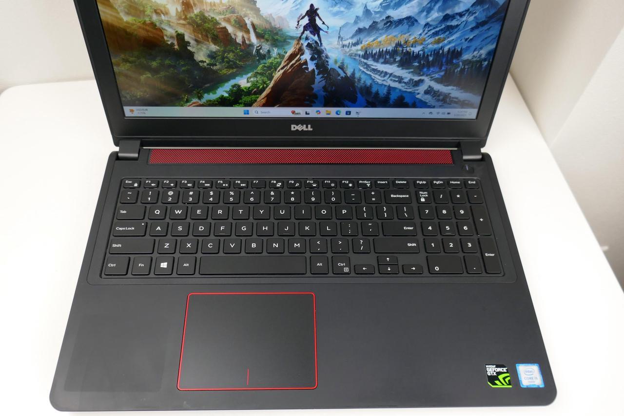 Alt view image 2 of 6 - Dell 7559 15.6-Inch FHD Gaming Laptop (6th Gen Intel Core i5-6300HQ Processor 2.3Ghz, 8GB DDR3, 256GB SSD + 1TB HDD, Nvidia GeForce GTX 960M 4GB, Windows 11
