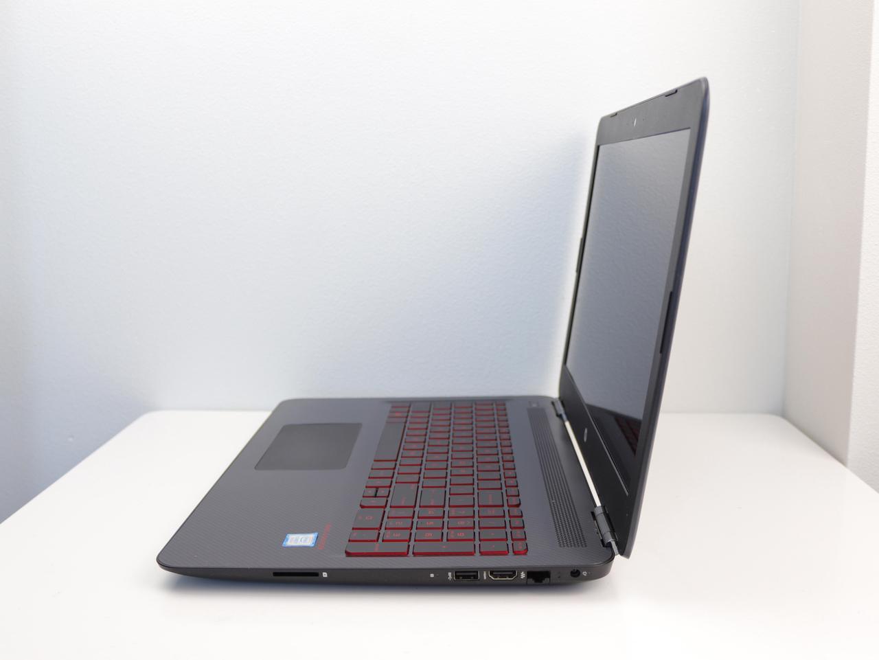 Alt view image 3 of 6 - HP OMEN - 15.6" NVIDIA GeForce GTX 1050 Ti - Intel Quad-Core i7-7700HQ - 16GB Memory - 512GB SSD + 1TB HDD - Windows 11 - Gaming Laptop - Full HD IPS (15-ax210nr)