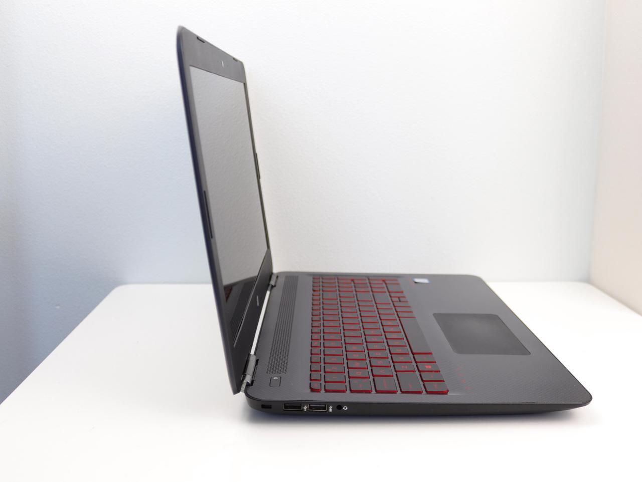 Alt view image 4 of 6 - HP OMEN - 15.6" NVIDIA GeForce GTX 1050 Ti - Intel Quad-Core i7-7700HQ - 16GB Memory - 512GB SSD + 1TB HDD - Windows 11 - Gaming Laptop - Full HD IPS (15-ax210nr)