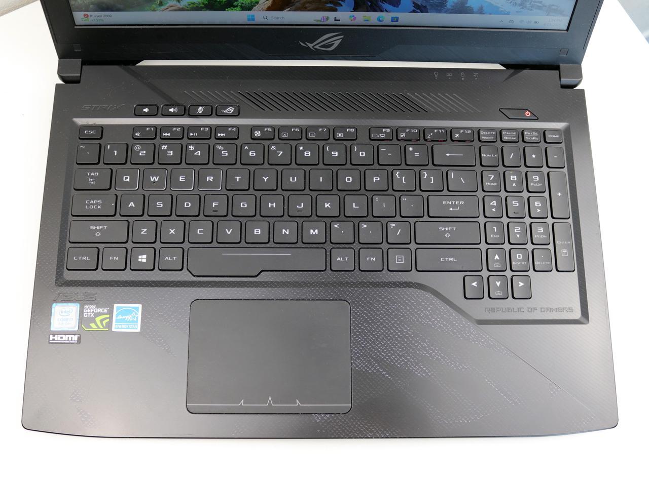 Alt view image 2 of 6 - Asus GL503GE-US72 Strix Scar 15.6" FHD 120Hz Intel Core i7-8750H NVIDIA GTX 1050Ti 24GB DDR4 512GB SSD + 1TB HDD Windows 11