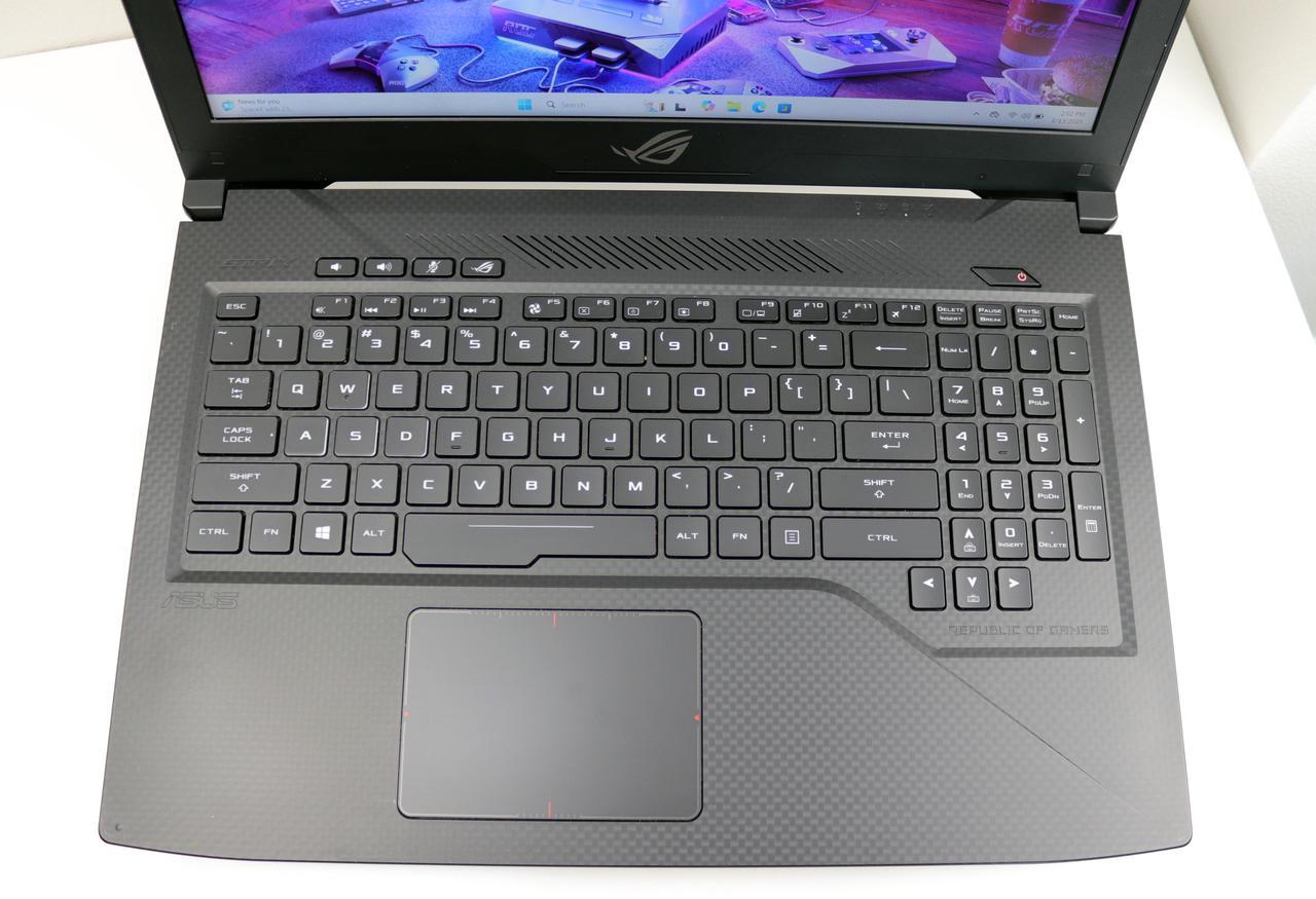 Alt view image 2 of 7 - Asus GL503GE-US72 Strix Scar 15.6" FHD 120Hz Intel Core i7-8750H NVIDIA GTX 1050Ti 16GB DDR4 512GB SSD + 1TB HDD Windows 11