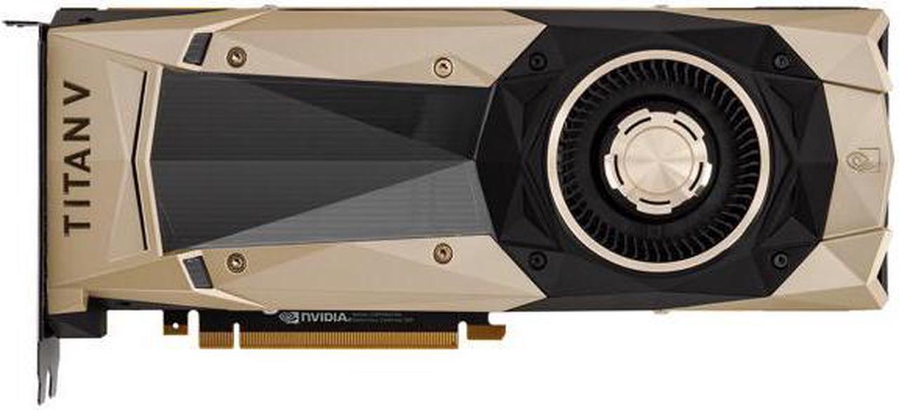 Alt view image 3 of 3 - NVIDIA TITAN V Graphic Card - 1.20 GHz Core - 1.46 GHz Boost Clock - 12 GB HBM2 - Dual Slot Space Required