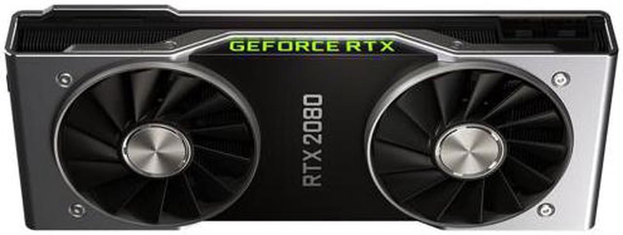 Main image of NVIDIA Official GeForce RTX 2080 Founders Edition 8GB GDDR6 PCI Express 3.0 Graphics Card