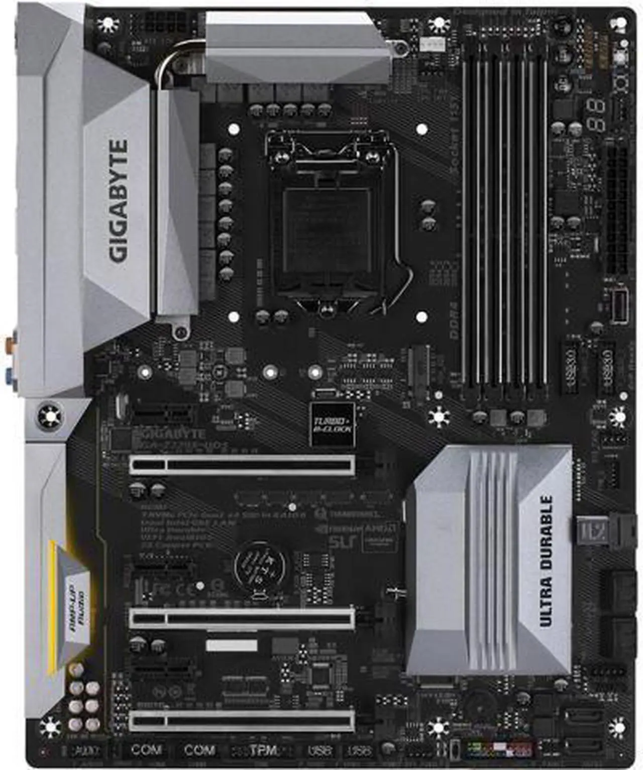 Main image of GIGABYTE GA-Z270X-UD5 (rev. 1.0) LGA 1151 Intel Z270 HDMI SATA 6Gb/s USB 3.1 ATX Motherboards - Intel