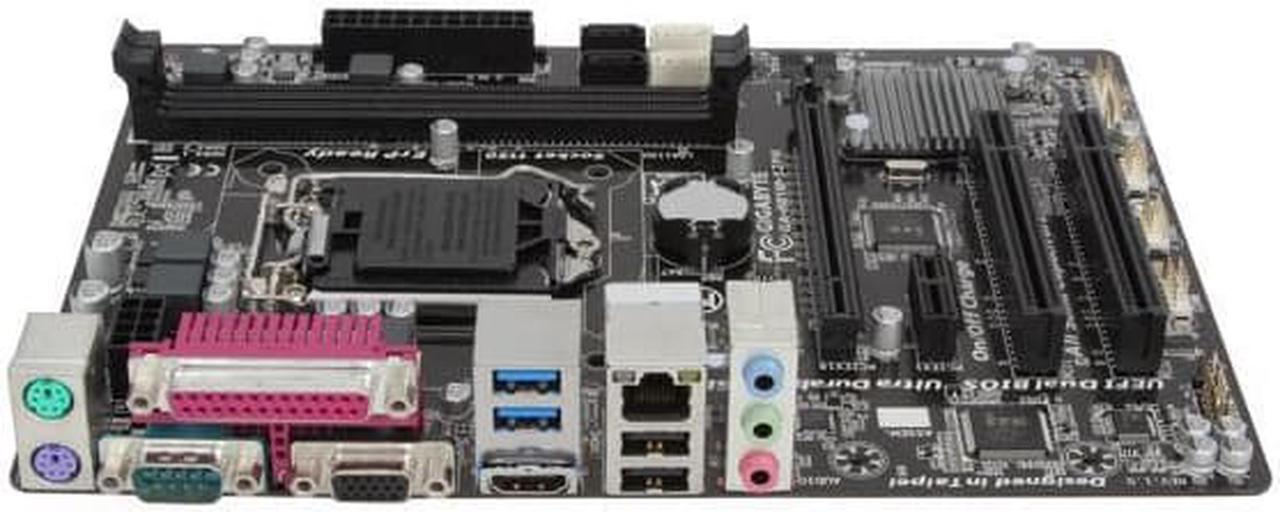 Alt view image 2 of 5 - GIGABYTE GA-H81M-S2PH LGA 1150 Intel H81 HDMI SATA 6Gb/s USB 3.0 Micro ATX Intel Motherboard