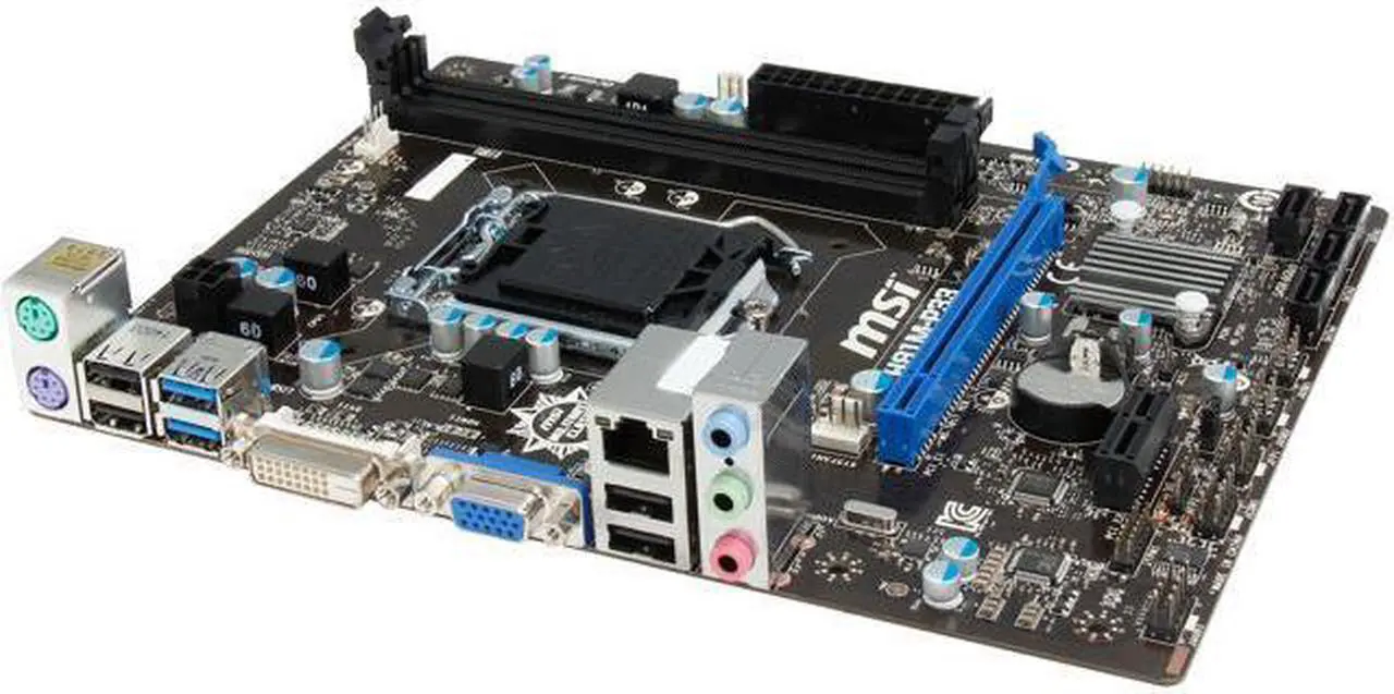 Main image of MSI H81M-P33 LGA 1150 Intel H81 SATA 6Gb/s USB 3.0 Micro ATX Intel Motherboard