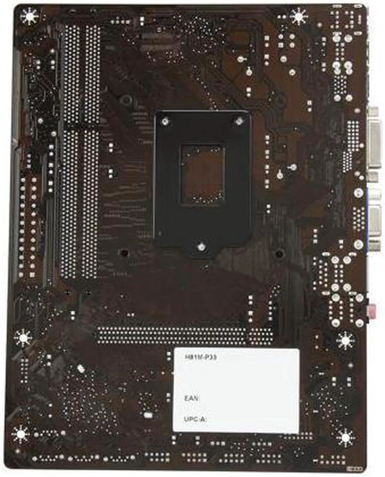 Alt view image 4 of 7 - MSI H81M-P33 LGA 1150 Intel H81 SATA 6Gb/s USB 3.0 Micro ATX Intel Motherboard