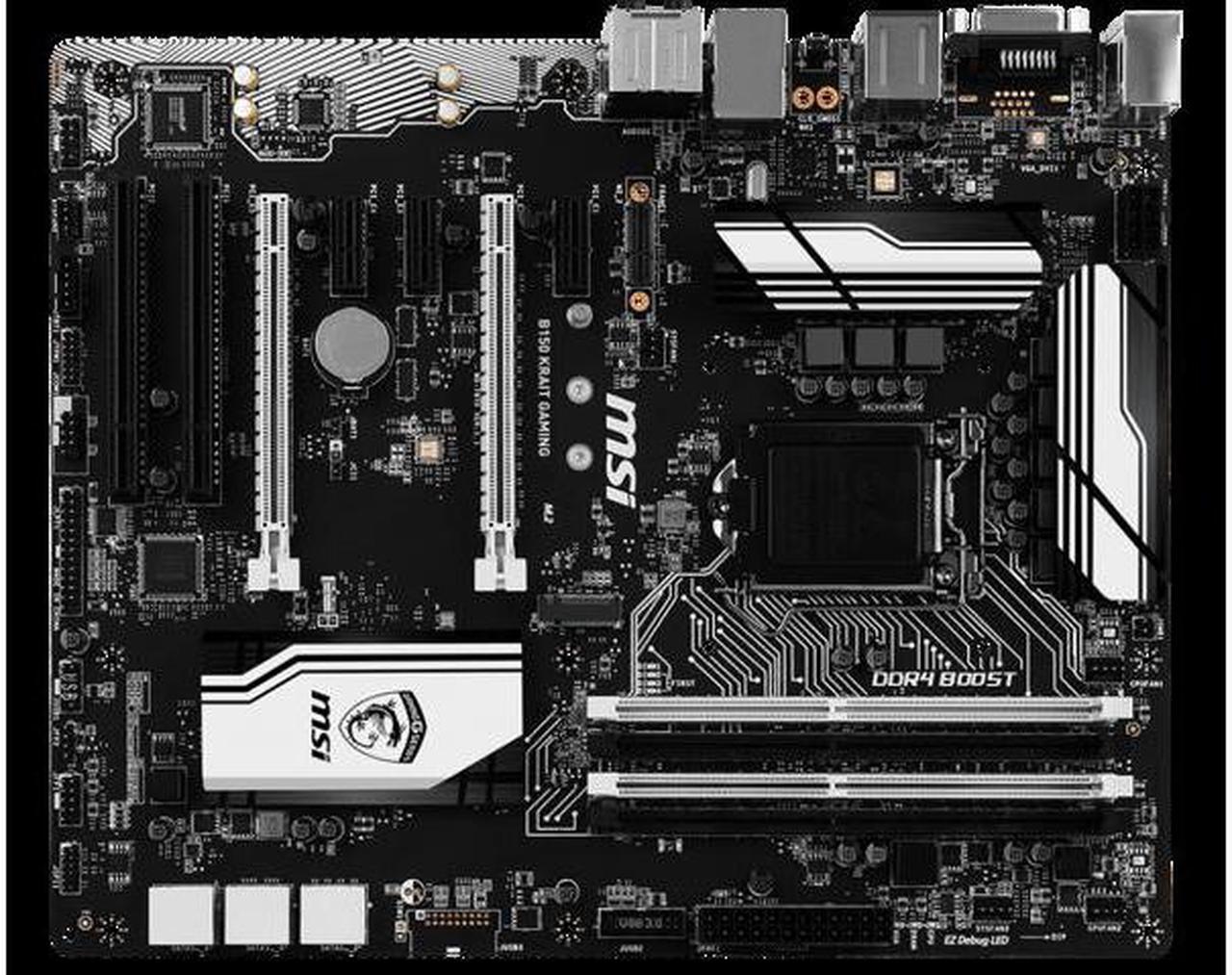 Alt view image 4 of 7 - MSI B150 KRAIT GAMING Original New Desktop Motherboard B150 Socket LGA 1151 i3 i5 i7 DDR4 64G SATA3 ATX