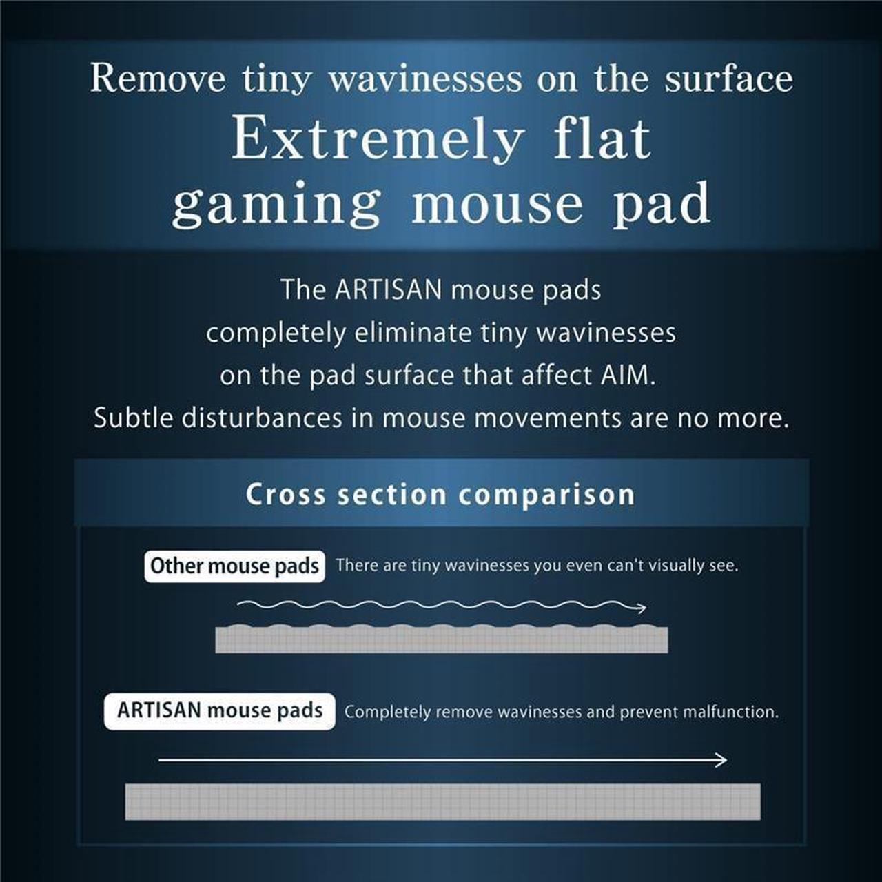 Alt view image 5 of 6 - ARTISAN FX ZERO Gaming Mouse Pad orange SOFT 49x42cm