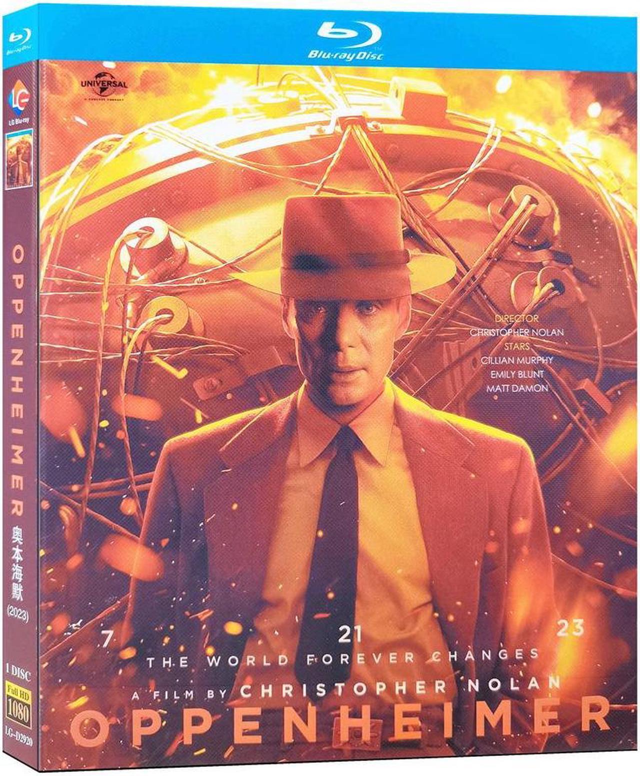 Main image of international version Blu-ray film Oppenheimer (2023) BD English subtitles American movies English