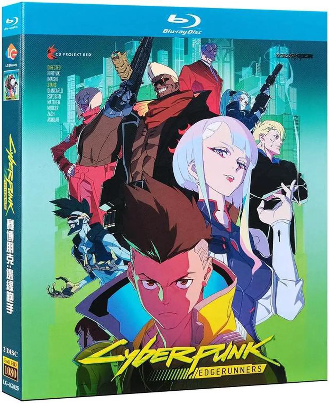 Main image of international version Blu-ray film Cyberpunk: Edgerunners(2022)BD Japanese animation Japanese languageEnglish Subtitles