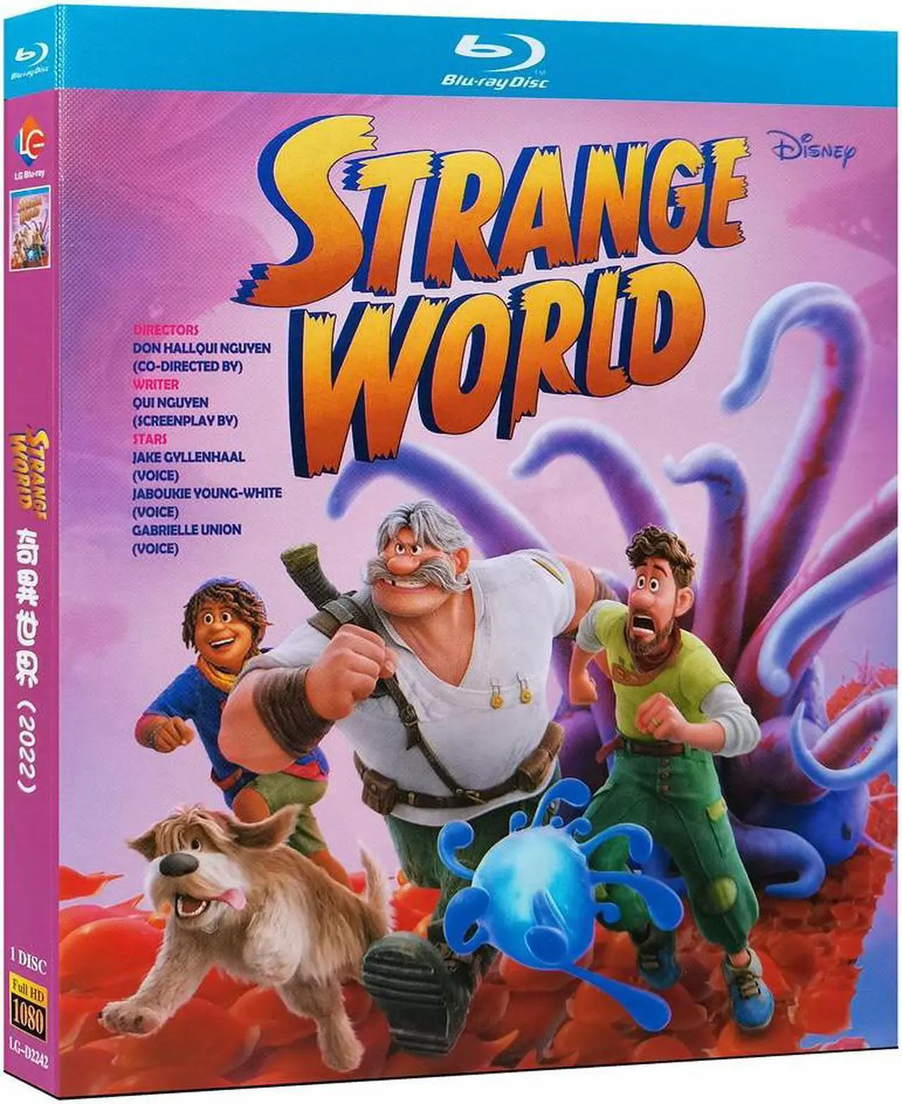 Main image of international version Blu-ray film Strange World(2022)BD American movies English Subtitles