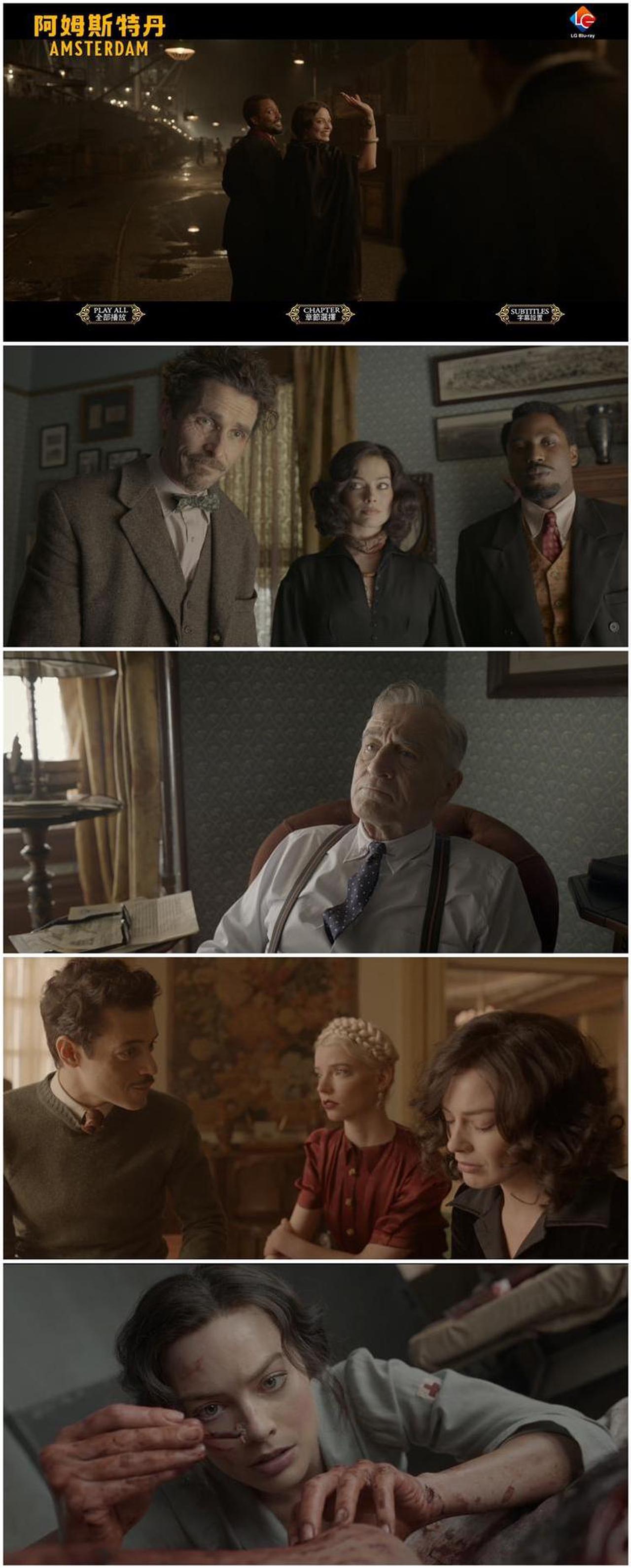 Alt view image 3 of 3 - international version Blu-ray film Amsterdam(2022)BD American movies English Subtitles