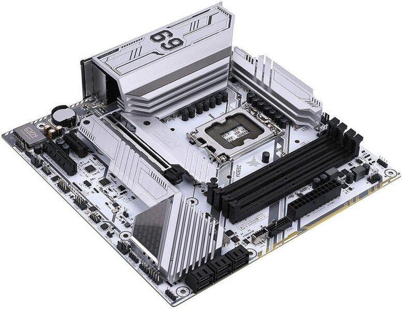 Alt view image 3 of 4 - Colorful CVN Z690M GAMING FROZEN V20 Motherboard Intel Z690 LGA 1700 128GB DDR4 M-ATX