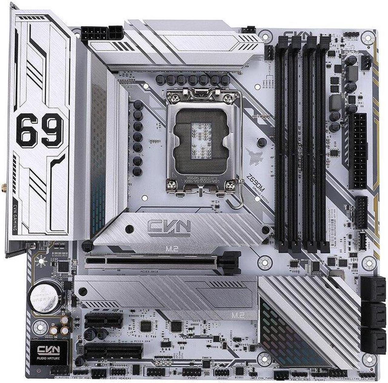 Main image of Colorful CVN Z690M GAMING FROZEN V20 Motherboard Intel Z690 LGA 1700 128GB DDR4 M-ATX