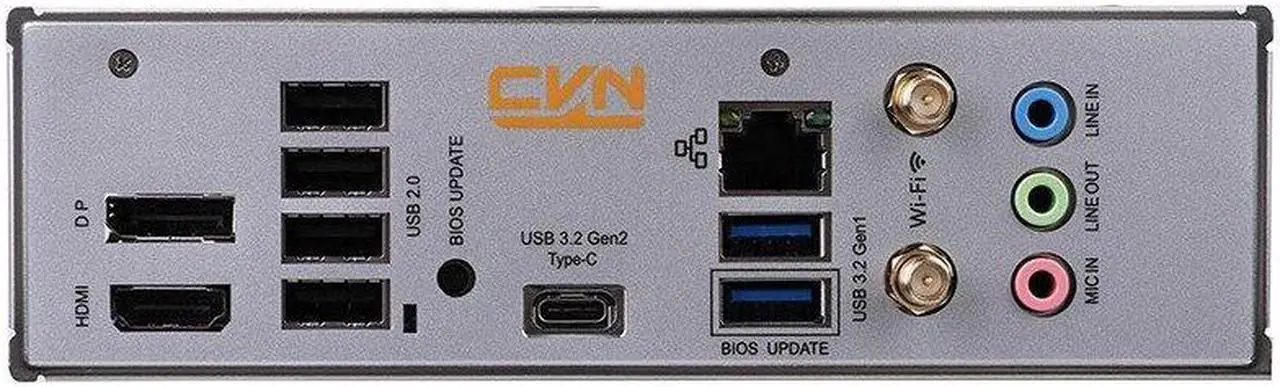 Alt view image 3 of 5 - Colorful CVN B760M FROZEN WIFI D5 V20 Motherboard Intel B760 LGA 1700 192GB DDR5 M-ATX