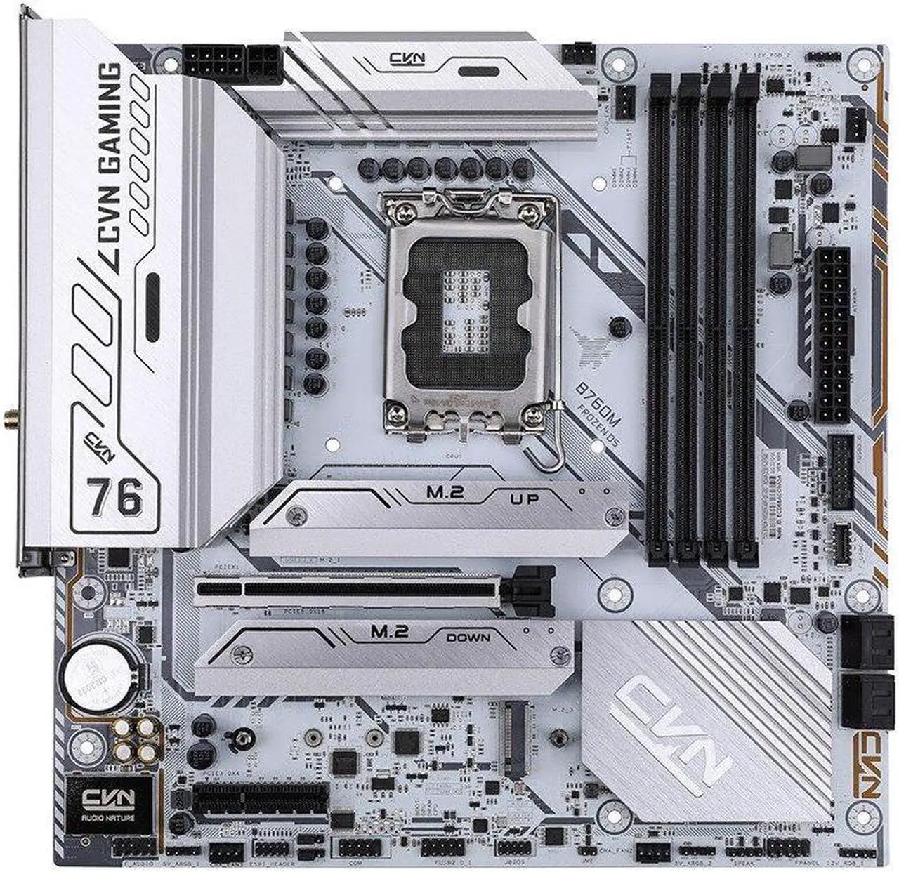 Main image of Colorful CVN B760M FROZEN WIFI D5 V20 Motherboard Intel B760 LGA 1700 192GB DDR5 M-ATX