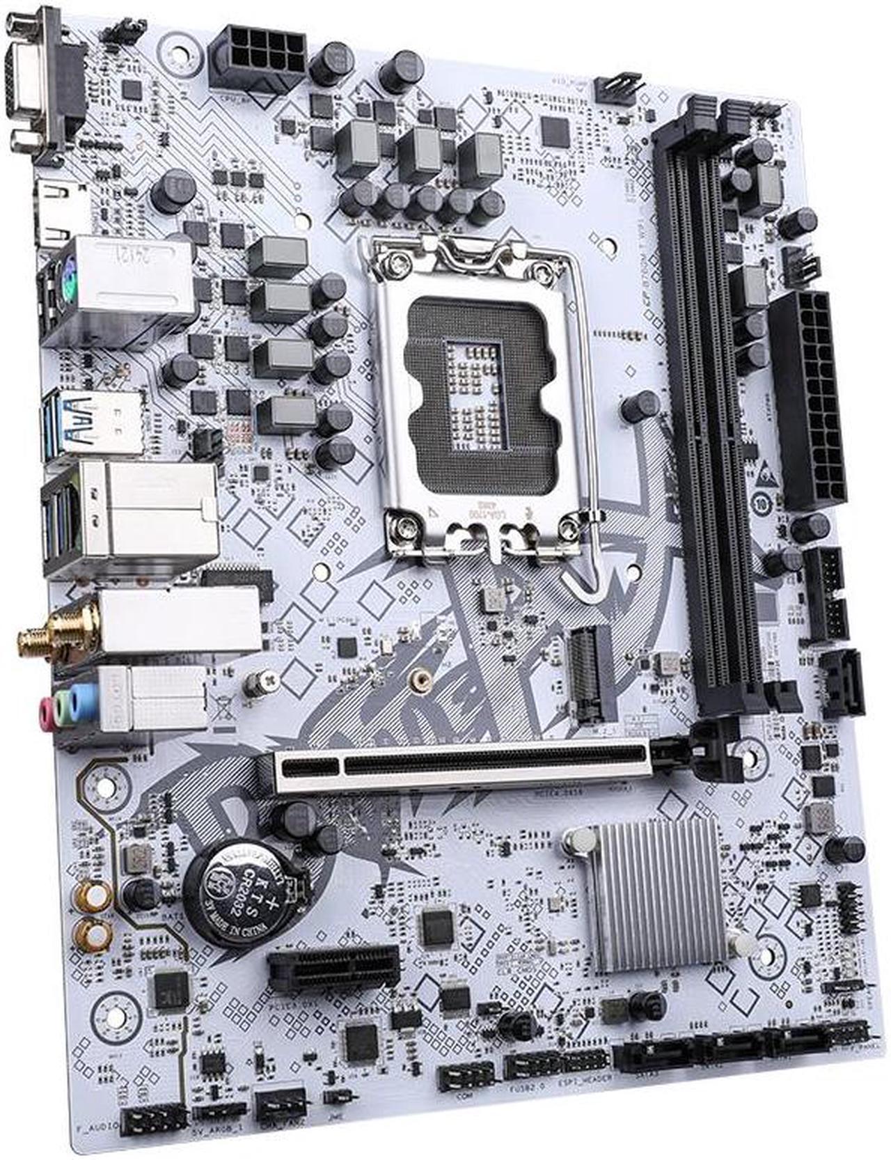 Alt view image 4 of 5 - Colorful BATTLE-AX B760M-T WIFI V20 Motherboard Intel B760 LGA 1700 64GB DDR4 M-ATX
