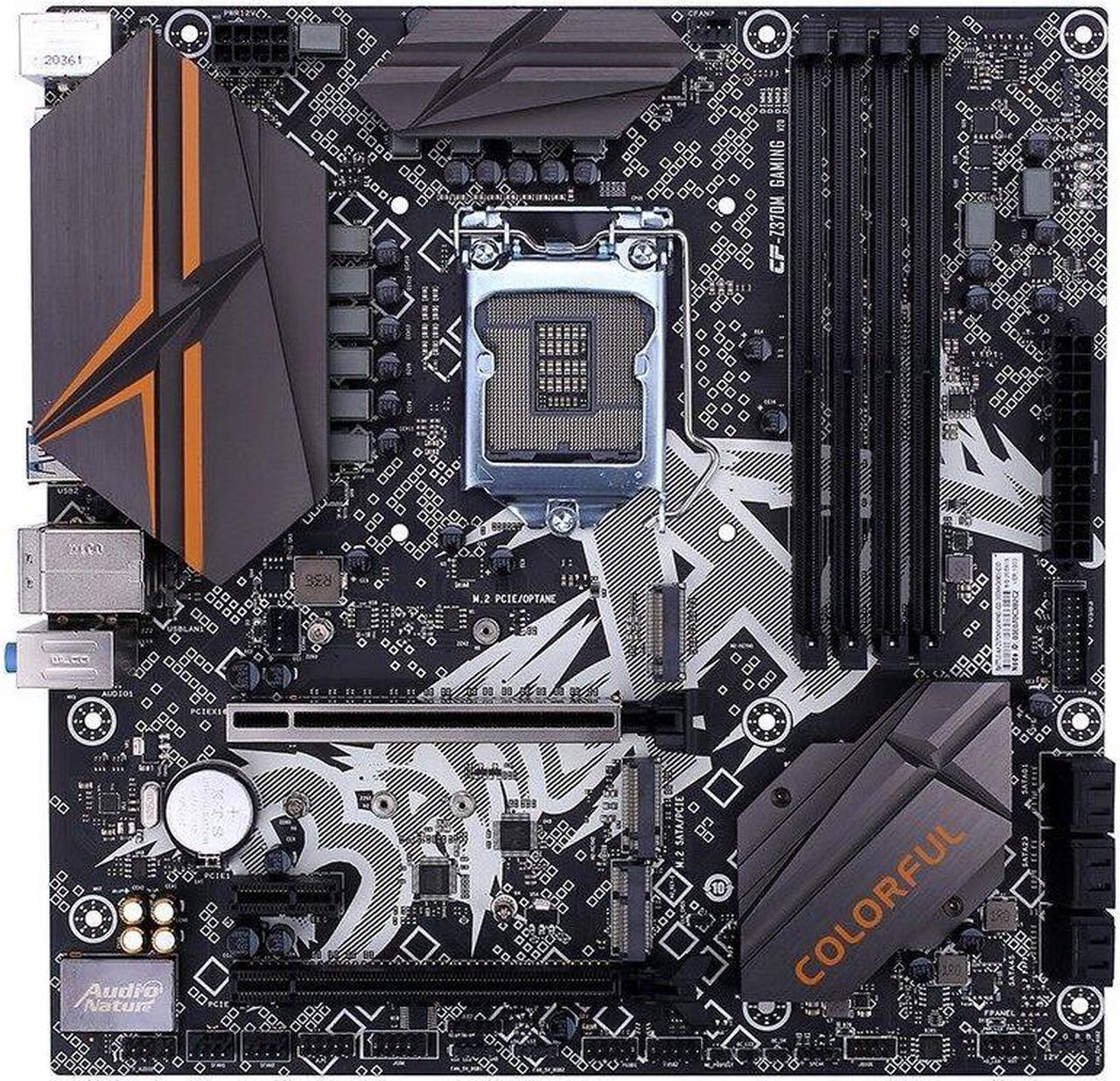 Main image of Colorful BATTLE-AX Z370M GAMING V20 Motherboard Intel Z370 LGA 1151 64GB DDR4 M-ATX