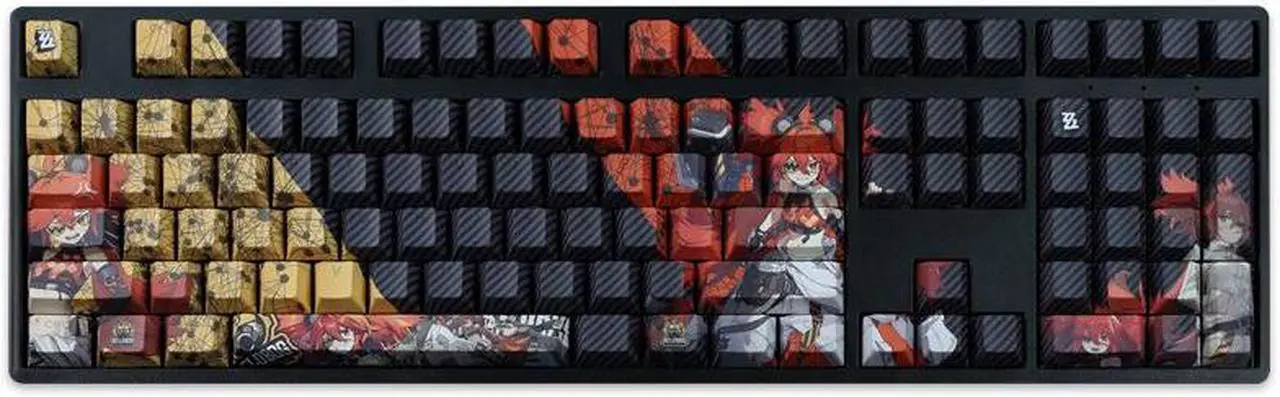 Alt view image 5 of 7 - Zenless Zone Zero Koleda Belobog Light tight PBT heat-sublimation keycaps 108key Cherry Height