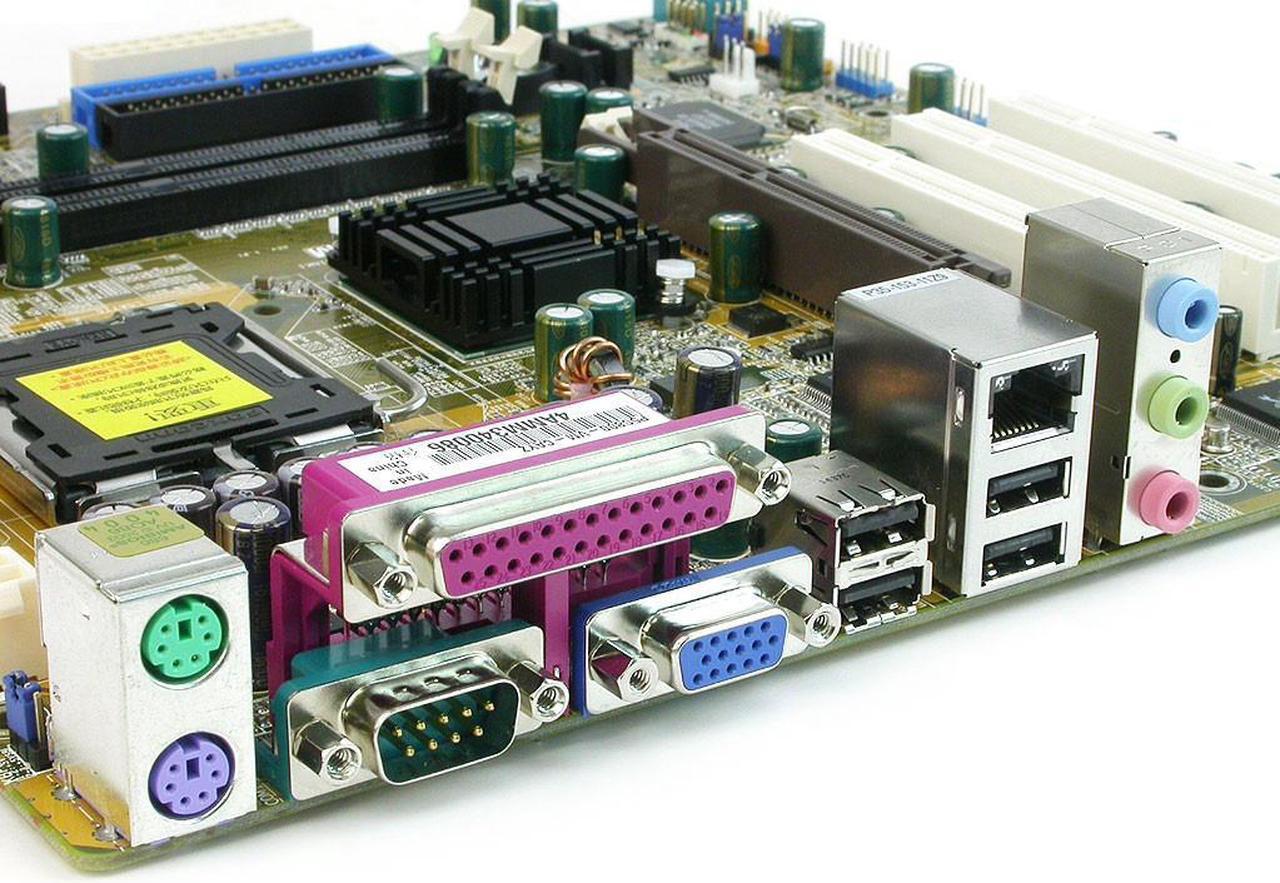 Alt view image 4 of 4 - ASUS P5S800-VM LGA 775 DDR2 2GB Micro ATX Motherboard