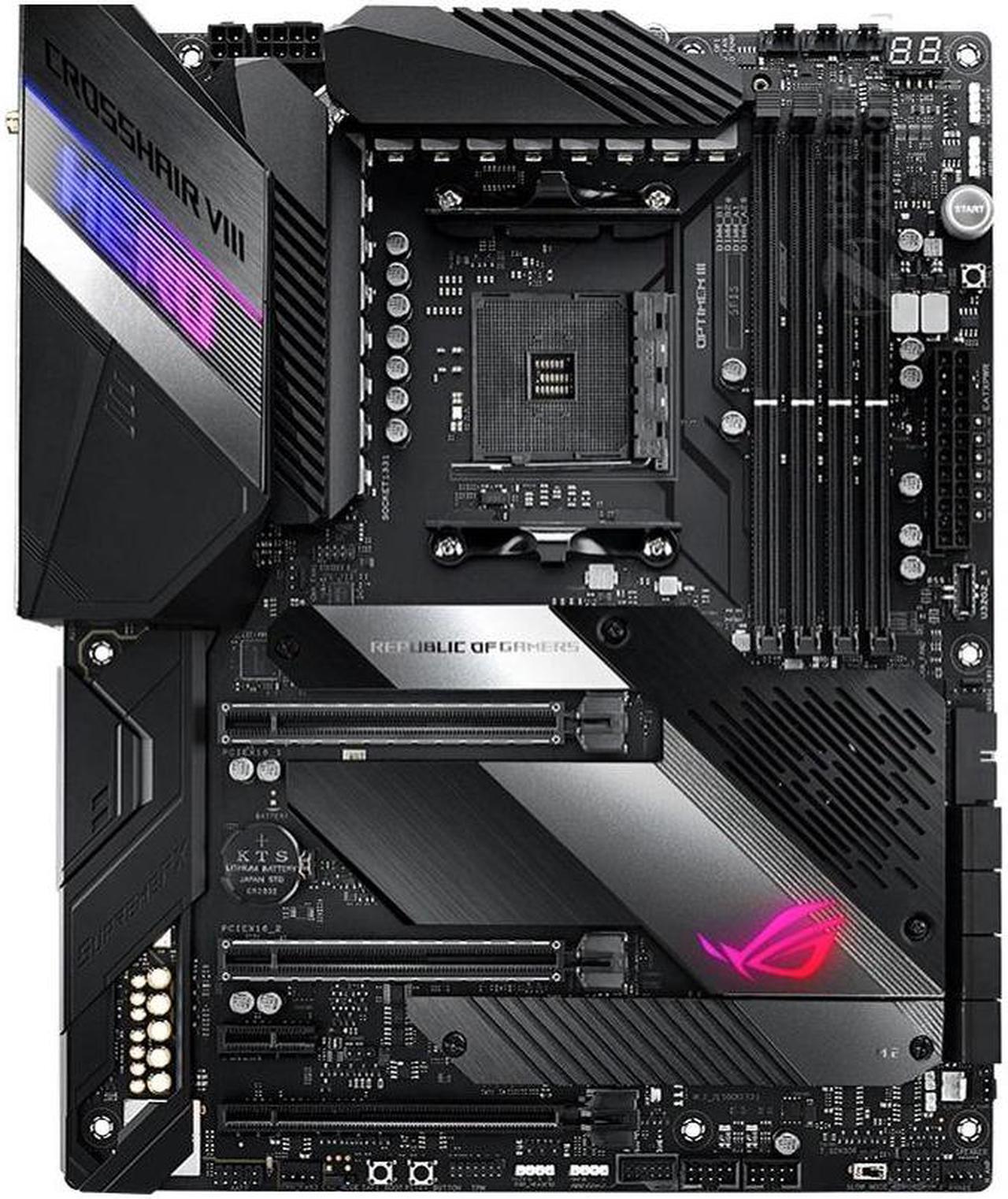 Main image of ASUS ROG CROSSHAIR VIII HERO WI-FI Socket AM4 DDR4 128GB ATX Motherboard