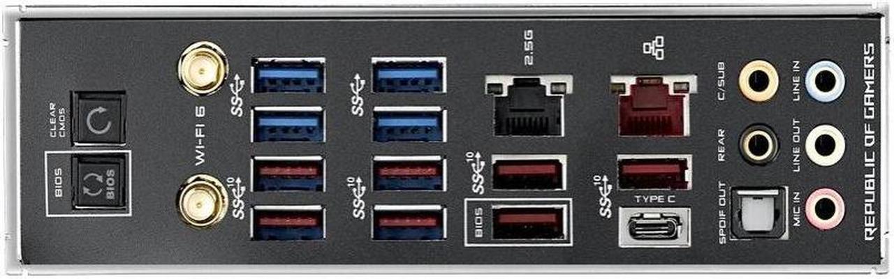 Alt view image 5 of 5 - ASUS ROG CROSSHAIR VIII HERO WI-FI Socket AM4 DDR4 128GB ATX Motherboard
