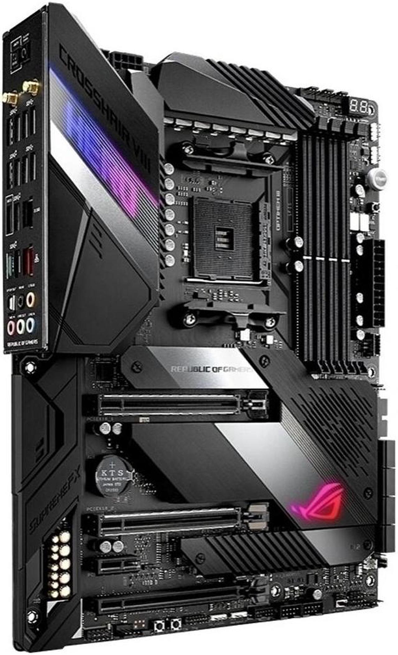 Alt view image 2 of 5 - ASUS ROG CROSSHAIR VIII HERO WI-FI Socket AM4 DDR4 128GB ATX Motherboard