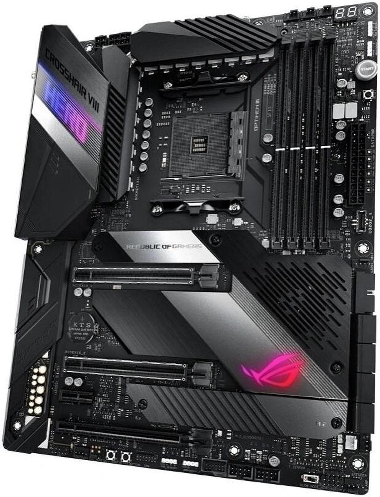 Alt view image 4 of 5 - ASUS ROG CROSSHAIR VIII HERO WI-FI Socket AM4 DDR4 128GB ATX Motherboard